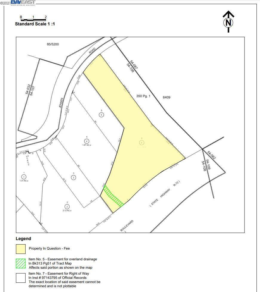 5427 Jensen Road lot #5, CASTRO VALLEY, California 94552, ,Lots And Land,For Sale,Jensen Road lot #5,40965740