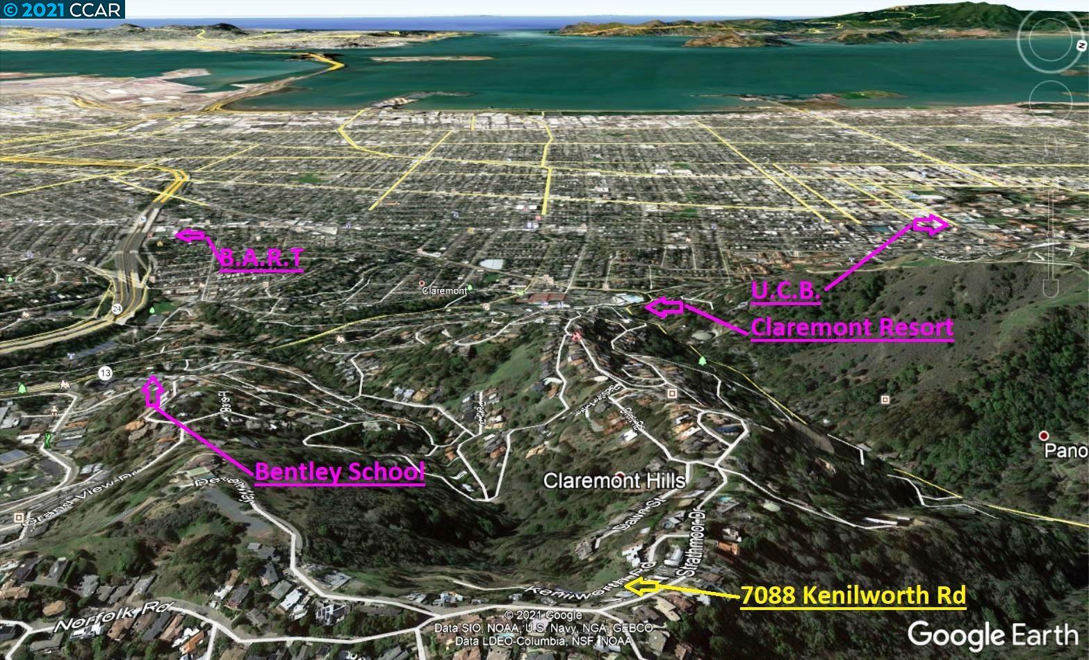 7068 Kenilworth Rd., BERKELEY, California 94705, ,Lots And Land,For Sale,Kenilworth Rd.,40968941