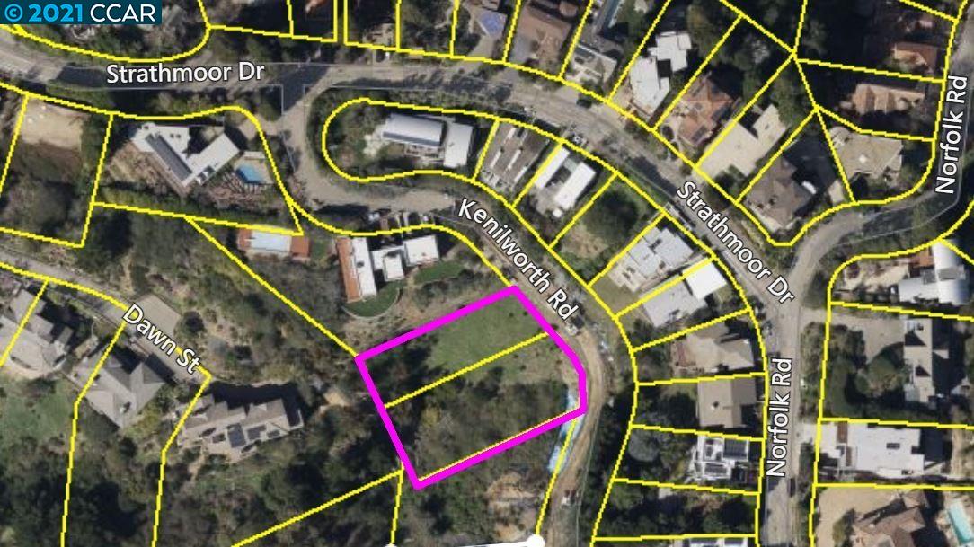 7068 Kenilworth Rd., BERKELEY, California 94705, ,Lots And Land,For Sale,Kenilworth Rd.,40968941