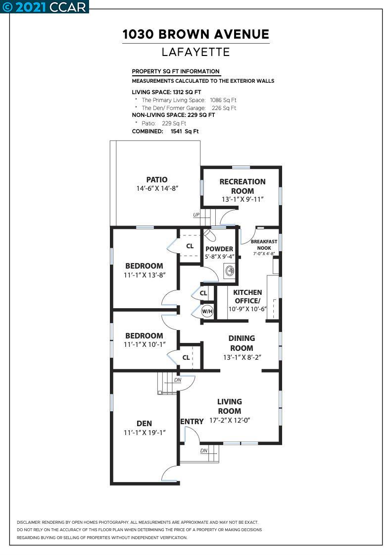 1030 Brown Ave, LAFAYETTE, California 94549, ,Comm Industrial For Sale,For Sale,Brown Ave,40968875