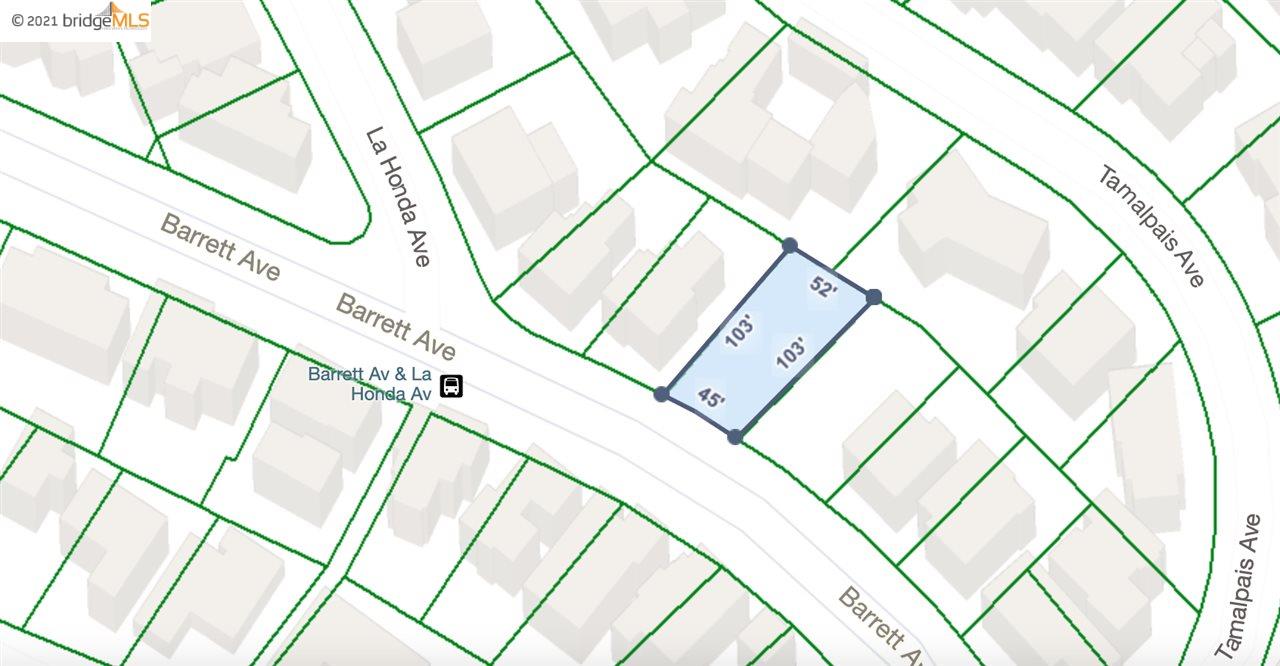 6517 Barrett Ave, EL CERRITO, California 94530, ,Lots And Land,For Sale,Barrett Ave,40970071