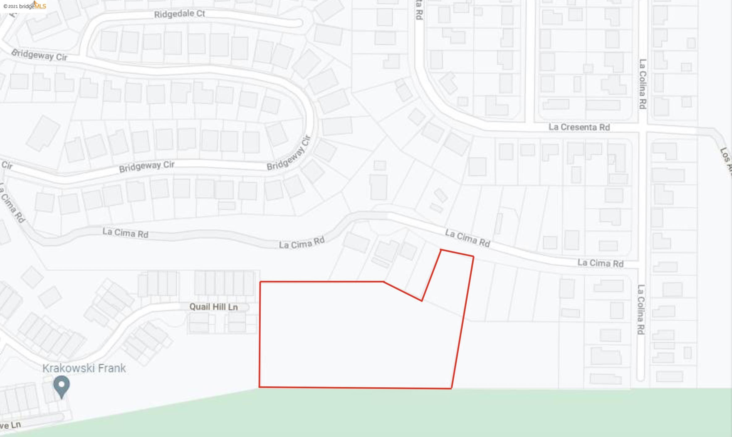 3955 LA CIMA RD, EL SOBRANTE, California 94803-2911, ,Lots And Land,For Sale,LA CIMA RD,40970072