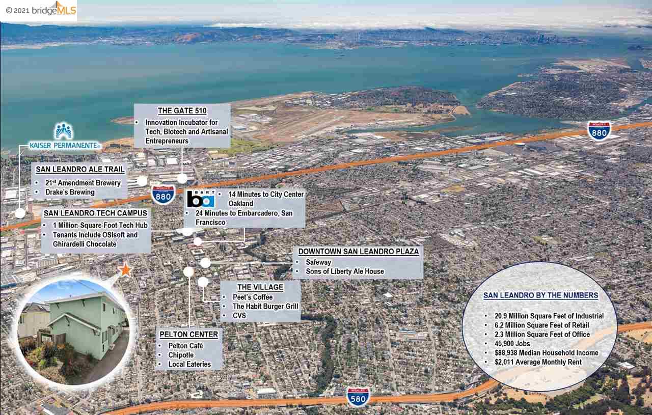 341 Castro St, SAN LEANDRO, California 94577, ,Comm Ri Multi-units 5+,For Sale,Castro St,40971195