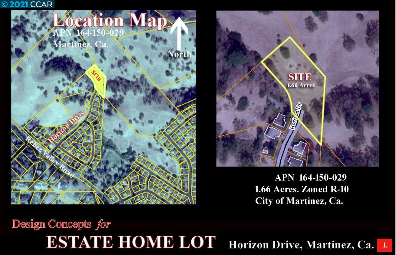0 Horizon Dr, MARTINEZ, California 94553, ,Lots And Land,For Sale,Horizon Dr,40971229