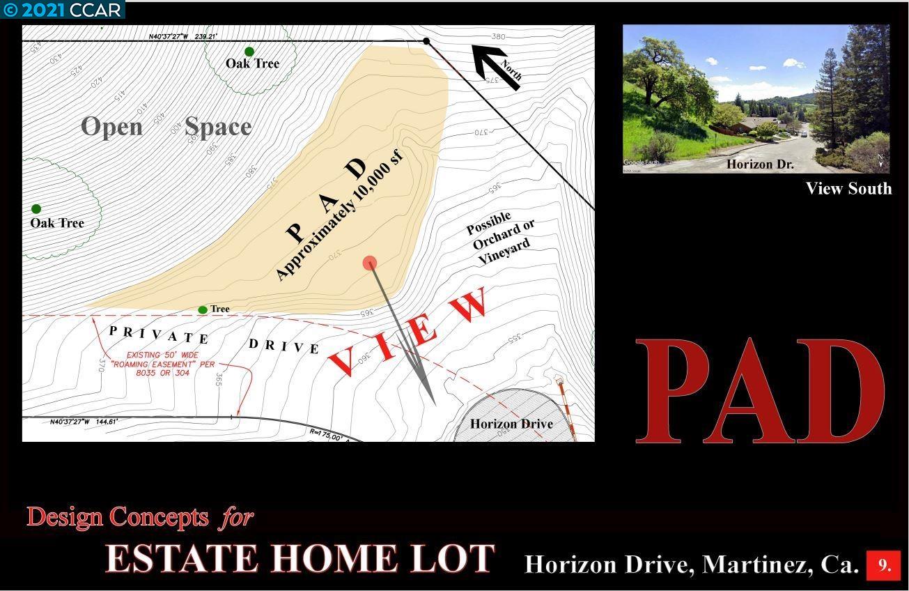 0 Horizon Dr, MARTINEZ, California 94553, ,Lots And Land,For Sale,Horizon Dr,40971229