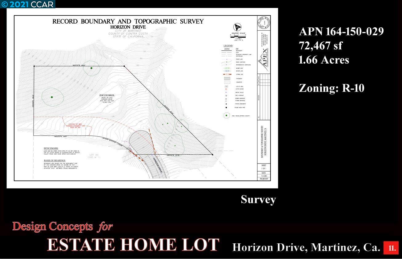 0 Horizon Dr, MARTINEZ, California 94553, ,Lots And Land,For Sale,Horizon Dr,40971229