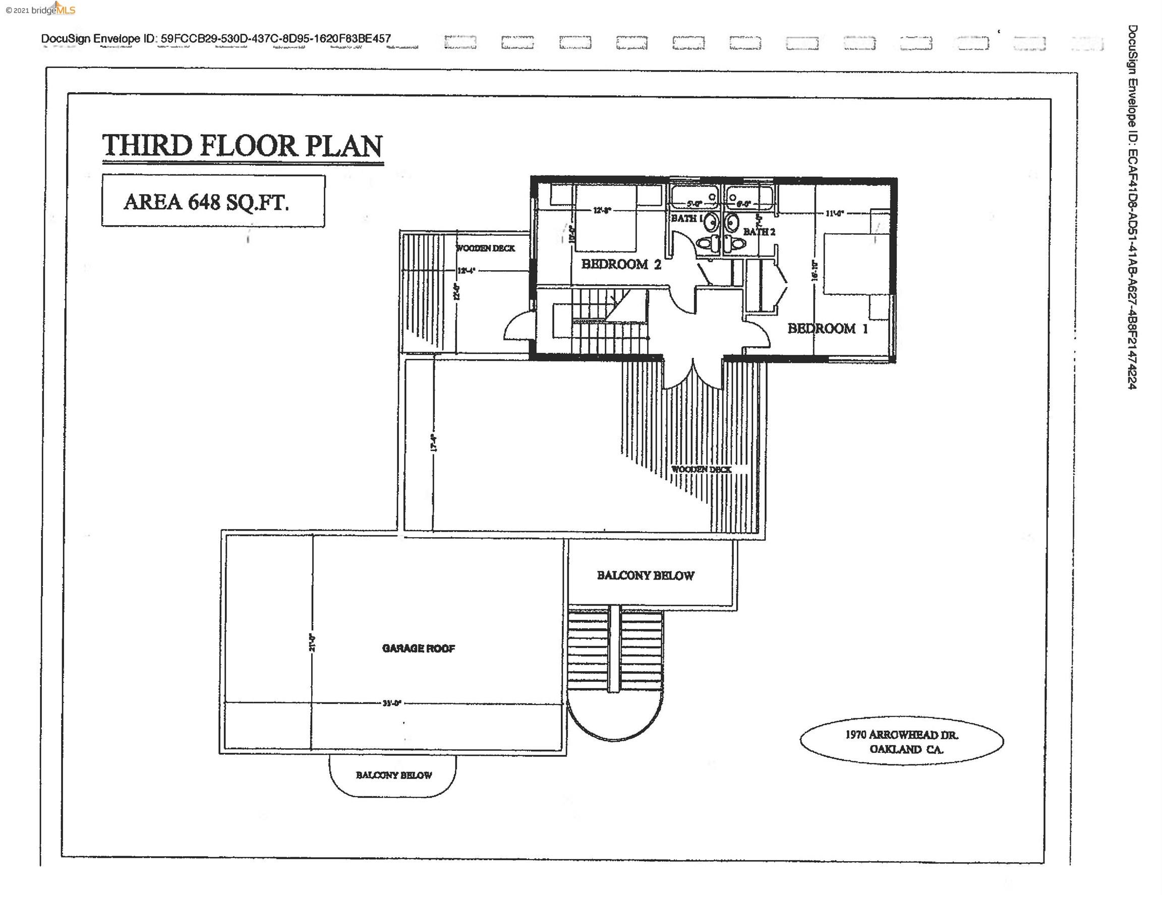 1970 Arrowhead Dr, OAKLAND, California 94611, ,Lots And Land,For Sale,Arrowhead Dr,40972889