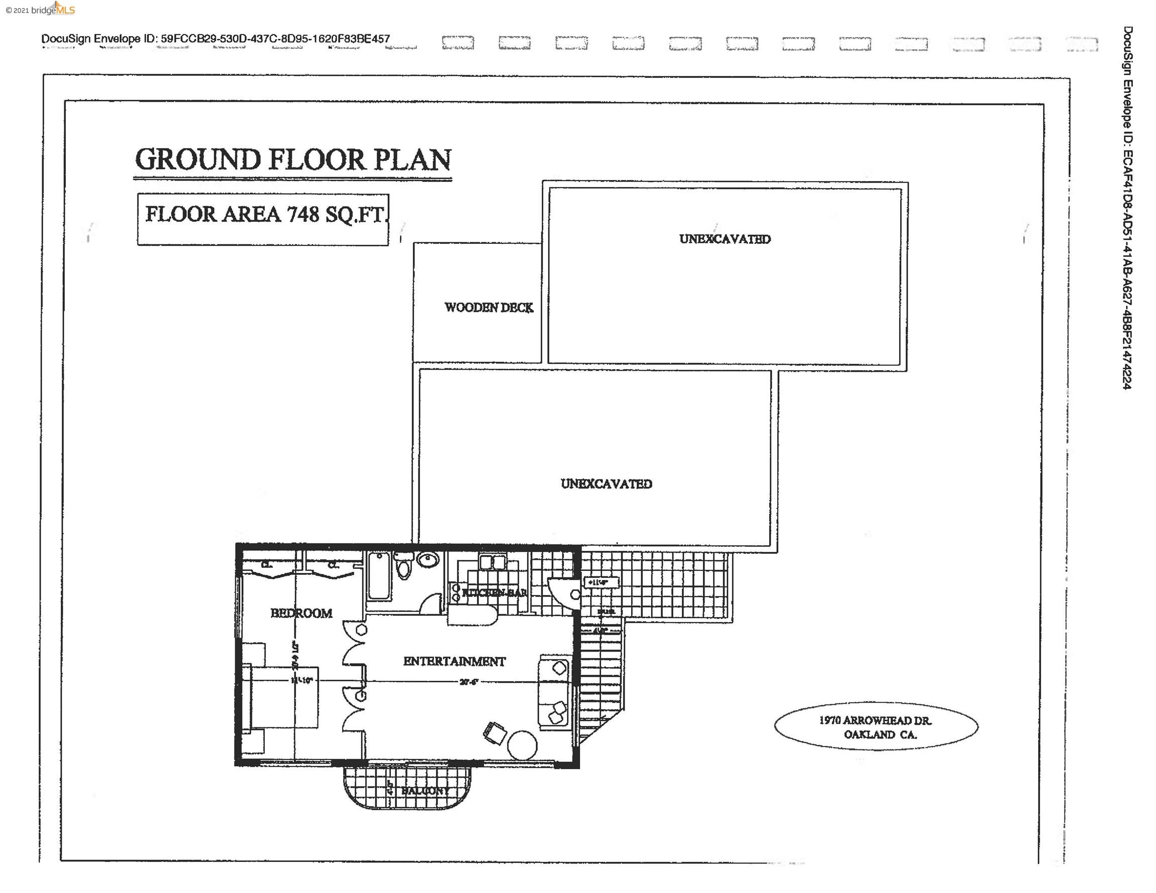 1970 Arrowhead Dr, OAKLAND, California 94611, ,Lots And Land,For Sale,Arrowhead Dr,40972889