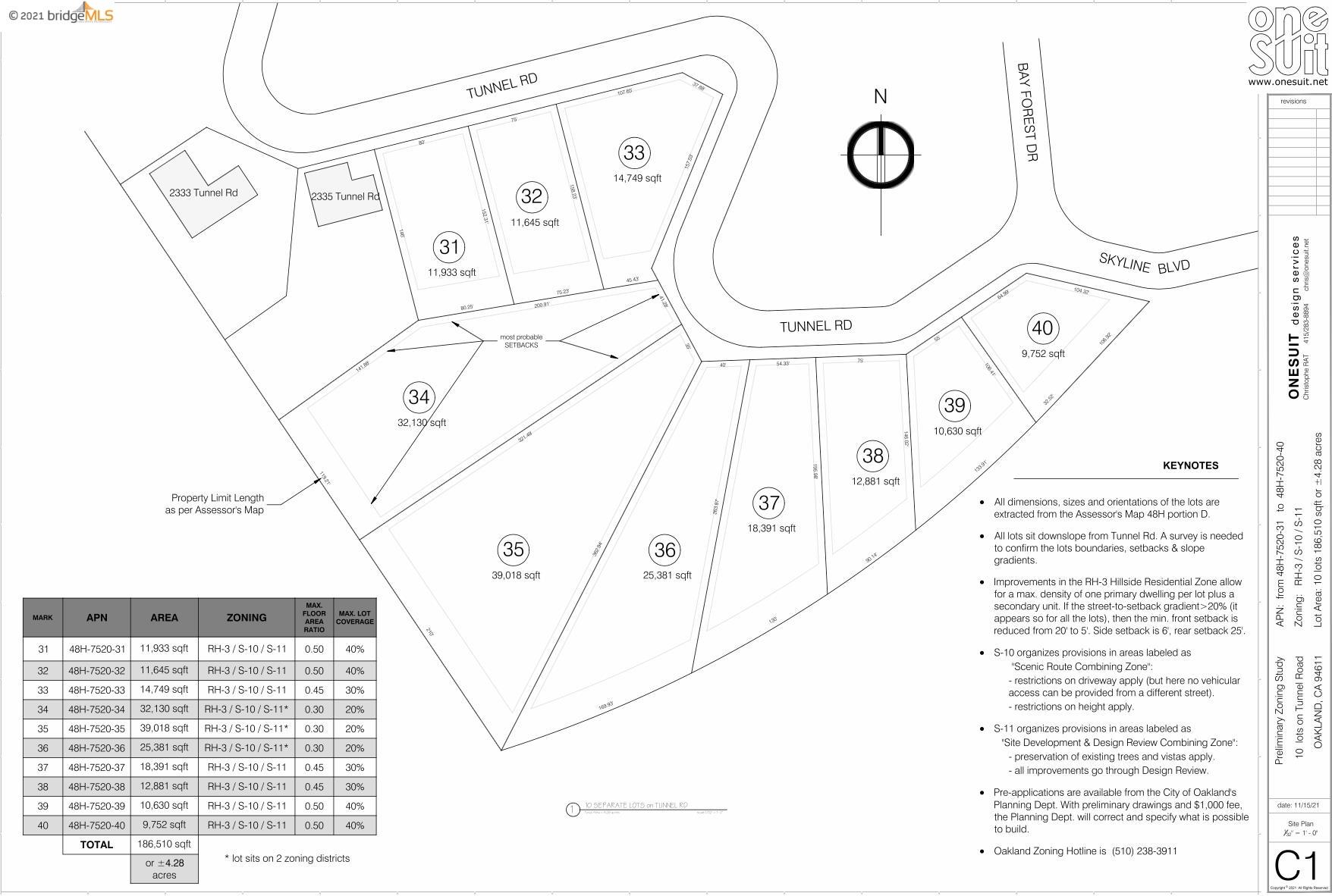 Tunnel Rd, OAKLAND, California 94611, ,Lots And Land,For Sale,Tunnel Rd,40974848