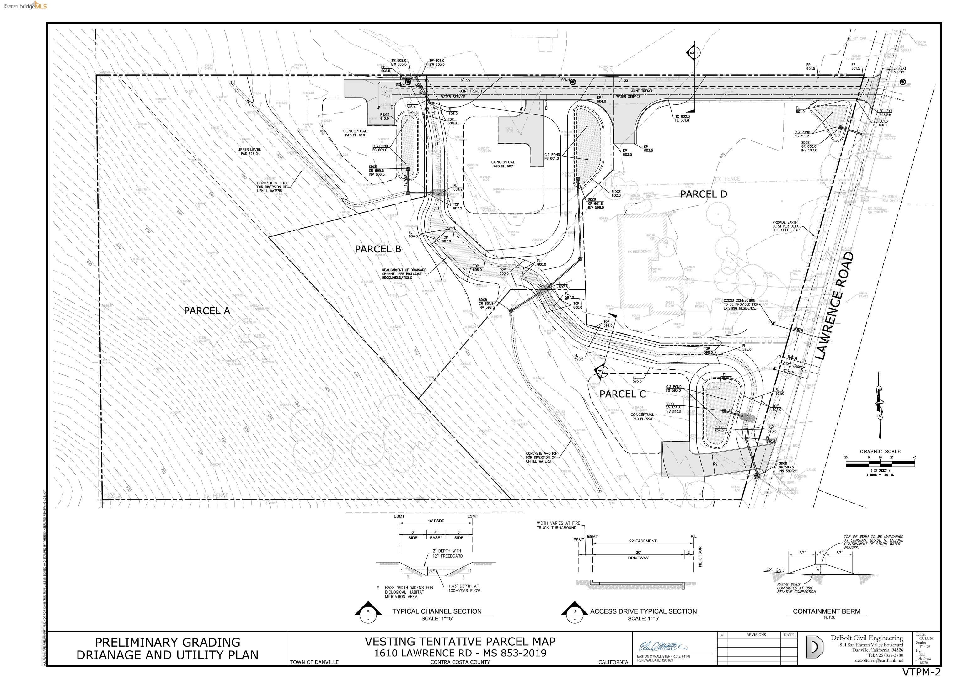 1610 Lawrence, DANVILLE, California 94506, ,Lots And Land,For Sale,Lawrence,40975665