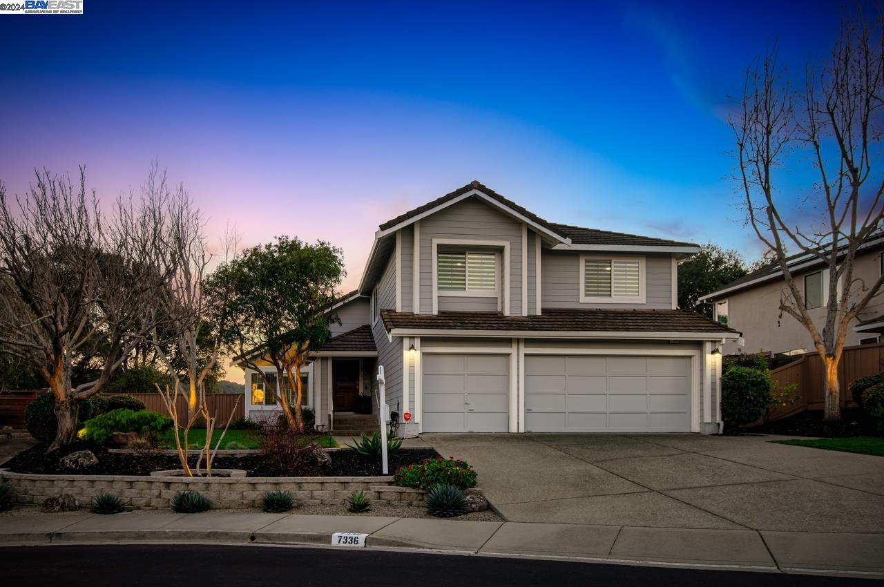 Welcome to West Dublin: A Commuter’s Dream Location! This stunning 4BR, 2.5BA two-story home is nestled in desirable and tranquil cul-de-sac at the crossroads of 580 & 680! Sitting at the top of the Western Ridge, this home provides 2,445 sqft of living space on a spacious 10,911 sqft lot with an unobstructed view of the Pleasanton Ridge, creating a picturesque backdrop for outdoor gatherings.  Upon entering, you are greeted by a bright and airy interior with fresh soothing interior paint colors, new luxury vinyl flooring, limestone and Milgard windows throughout the entire home. The main level features 2 fireplaces, perfect for creating a warm ambiance on chilly evenings, while the modern kitchen is equipped for culinary enthusiasts including new/nearly-new GE appliances, granite countertops, and breakfast nook with sweeping views of the hills.   Ascend upstairs to find a primary bedroom with walk-in closet and bathroom with shower stall, soaking tub and double sinks. The 3 additional rooms provide ample space for a growing family, guests or a remote home office for telecommuting!   You will find quick access to the 580 freeway, West Dublin/Pleasanton BART station and be minutes from shopping, parks and schools! Don't miss the opportunity to make this exceptional home yours!