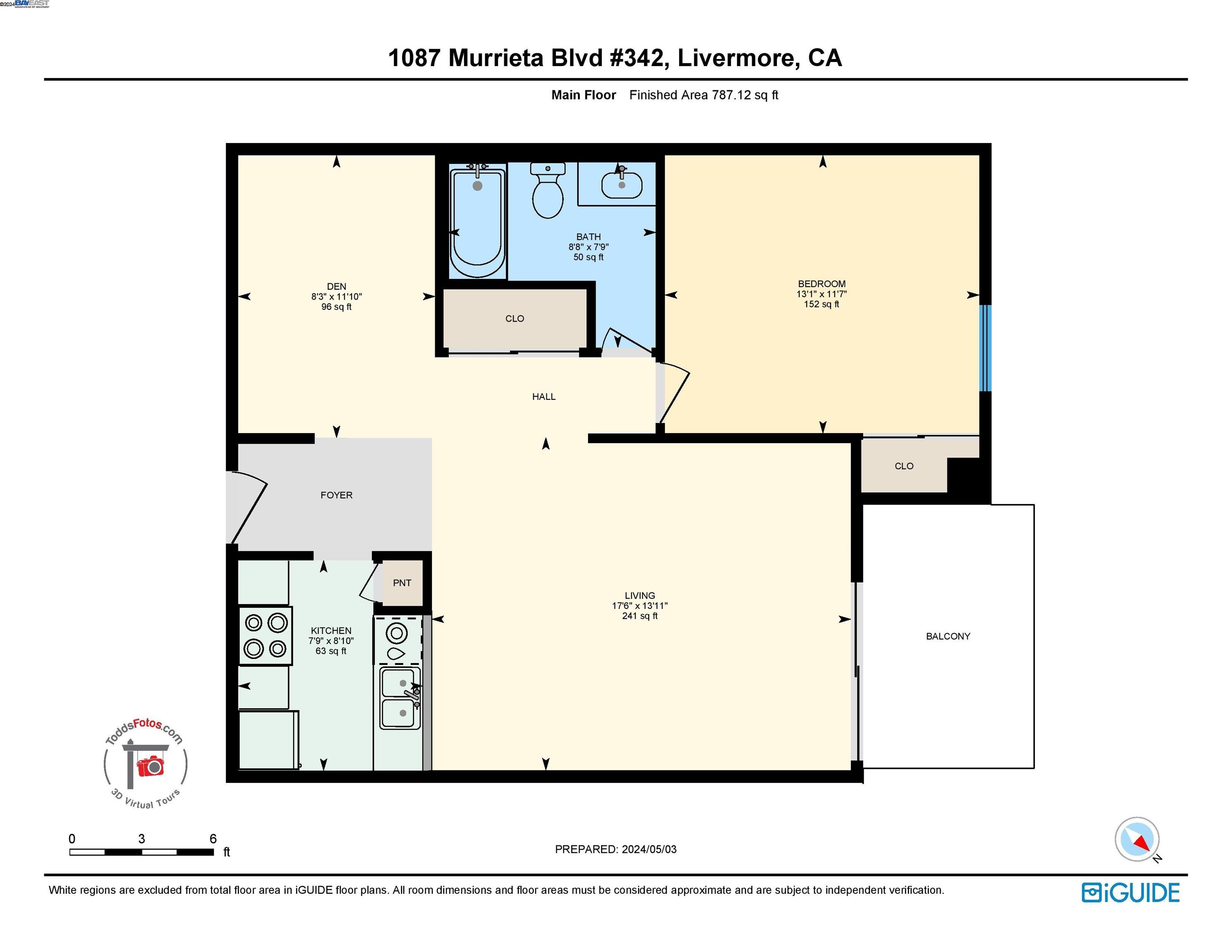 Detail Gallery Image 21 of 45 For 1087 Murrieta Blvd #342,  Livermore,  CA 94550 - 1 Beds | 1 Baths