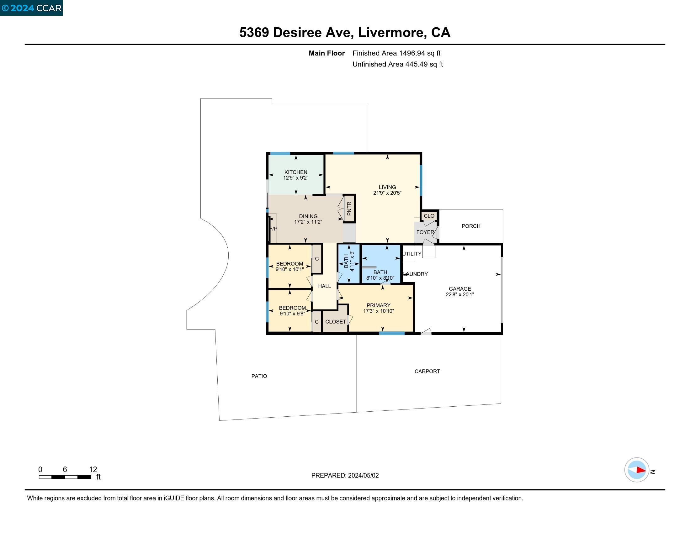 Detail Gallery Image 45 of 51 For 5369 Desiree Ave, Livermore,  CA 94550 - 3 Beds | 2 Baths