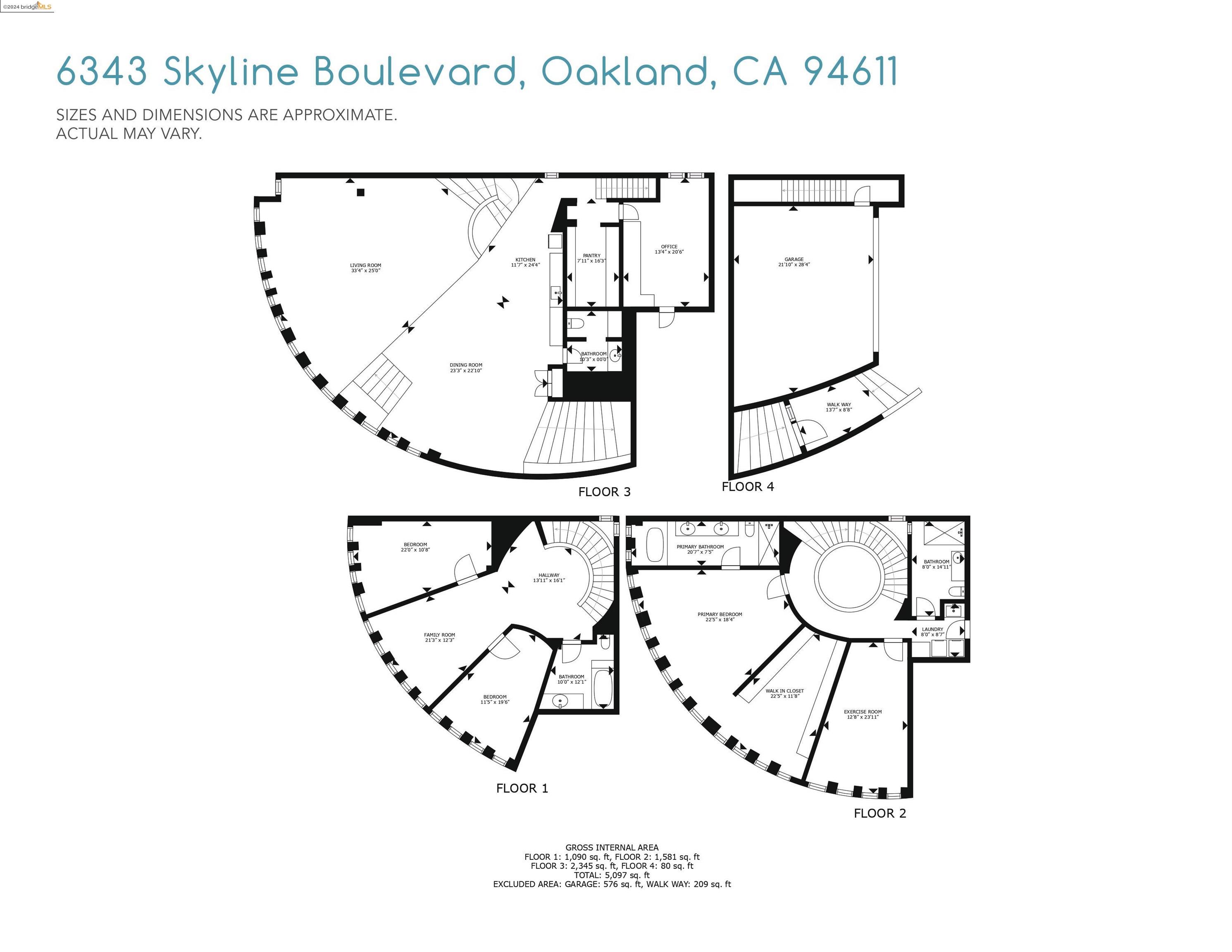 6343 Skyline Blvd, Oakland, California 94611, 4 Bedrooms Bedrooms, 10 Rooms Rooms,3 BathroomsBathrooms,Residential,For Sale,6343 Skyline Blvd,41067117