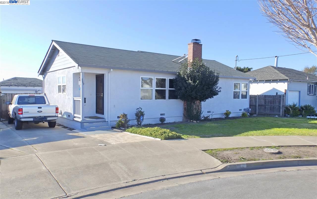 Sold 669 Tudor Ct San Leandro Ca 94577 3 Beds 1 Full Bath 580000