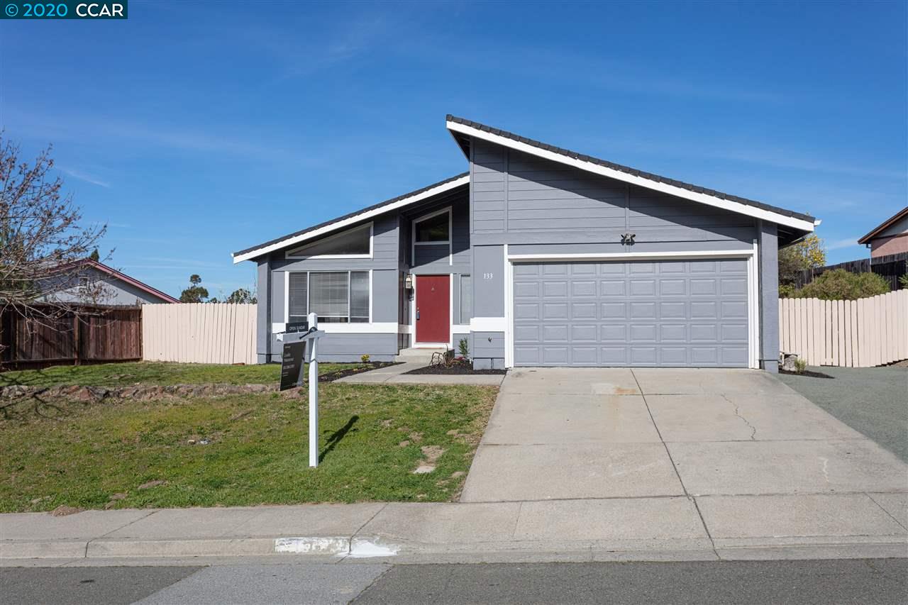 133 Sparrow Drive, Hercules, CA 94547 4 Beds 2 Baths (Sold