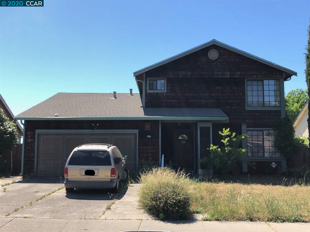 106 Skelly, Hercules, CA 94547 4 Beds 2/1 Baths (Sold) CC40905406