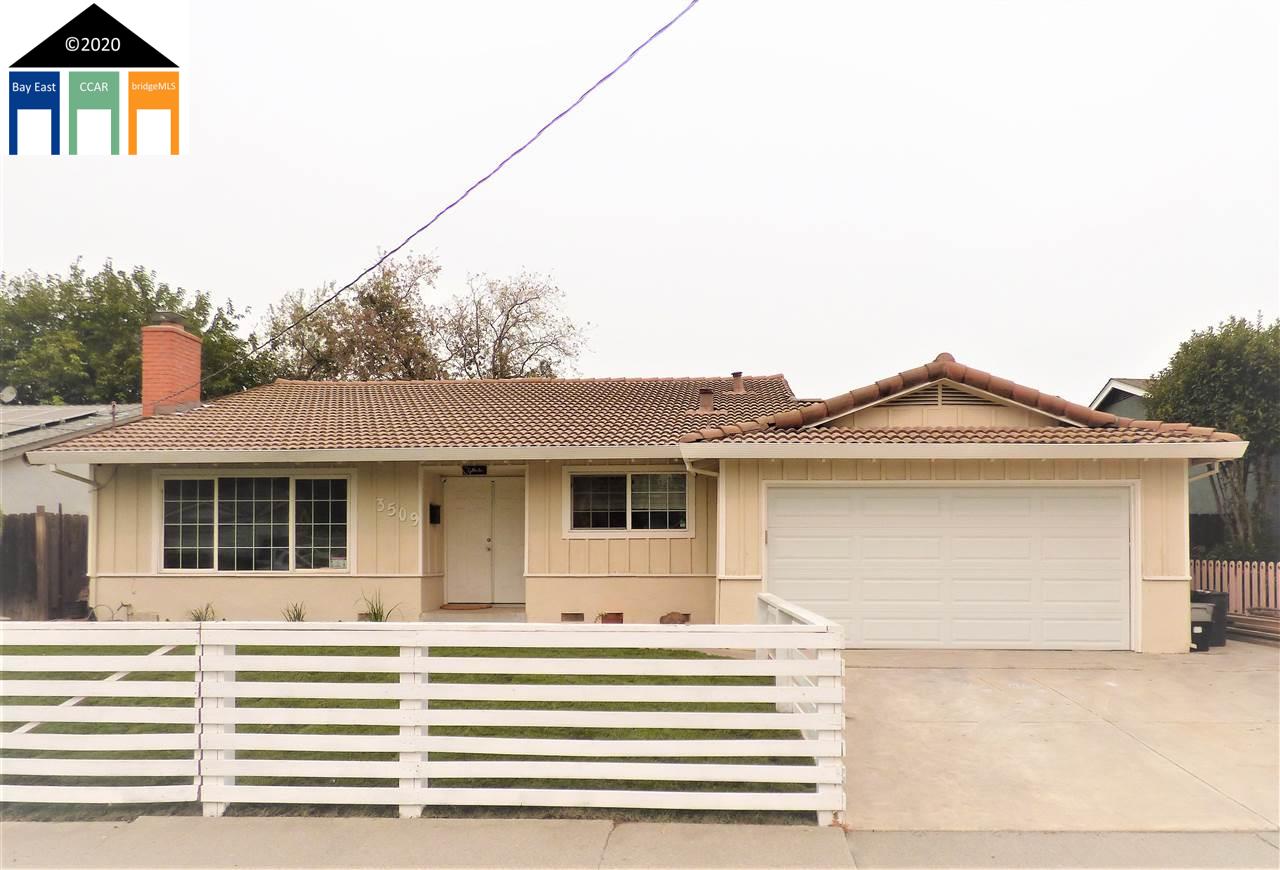 3509 Longview Rd, Antioch, CA 94509 4 Beds 2 Baths (Sold