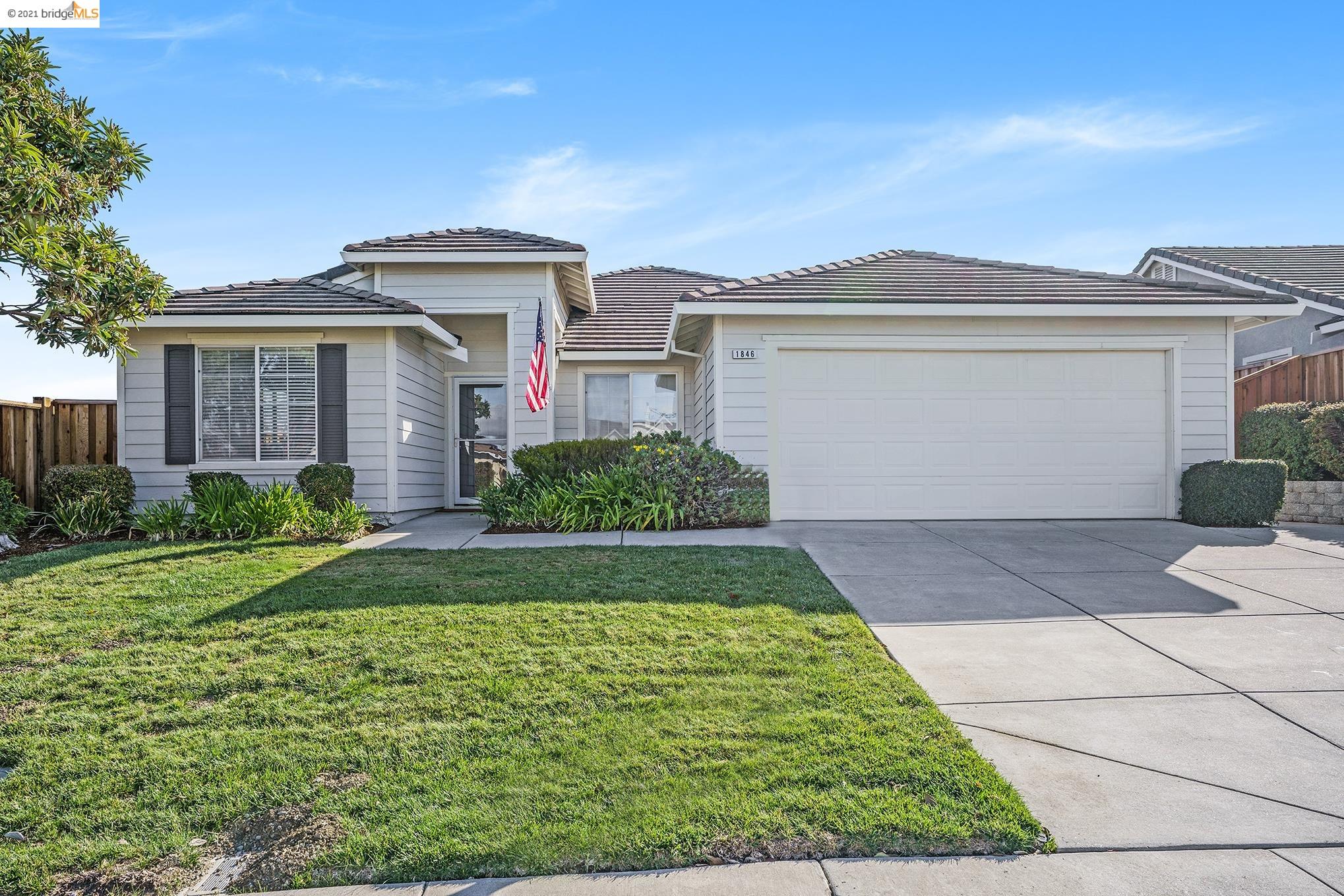 Detail Gallery Image 1 of 1 For 1846 Badger Pass Way, Antioch,  CA 94531 - 3 Beds | 2 Baths