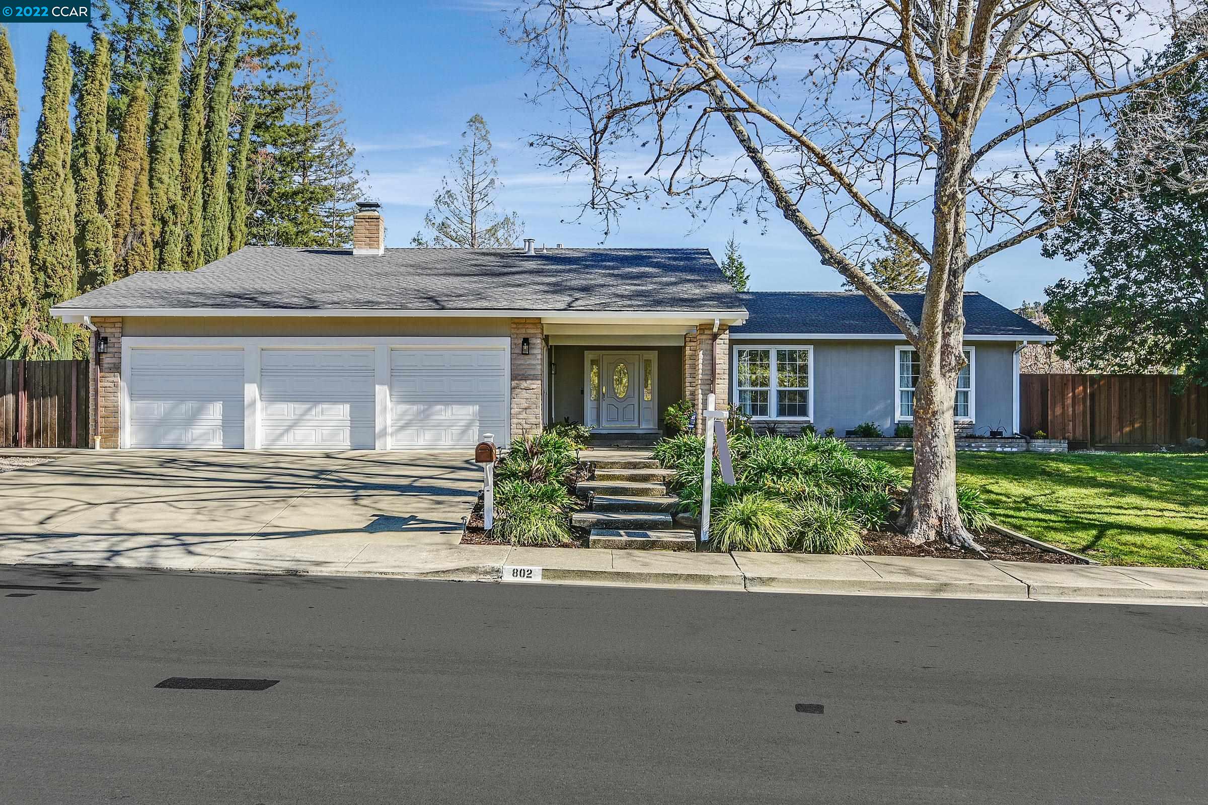 Detail Gallery Image 1 of 1 For 802 Ackerman Dr, Danville,  CA 94526 - 3 Beds | 2 Baths