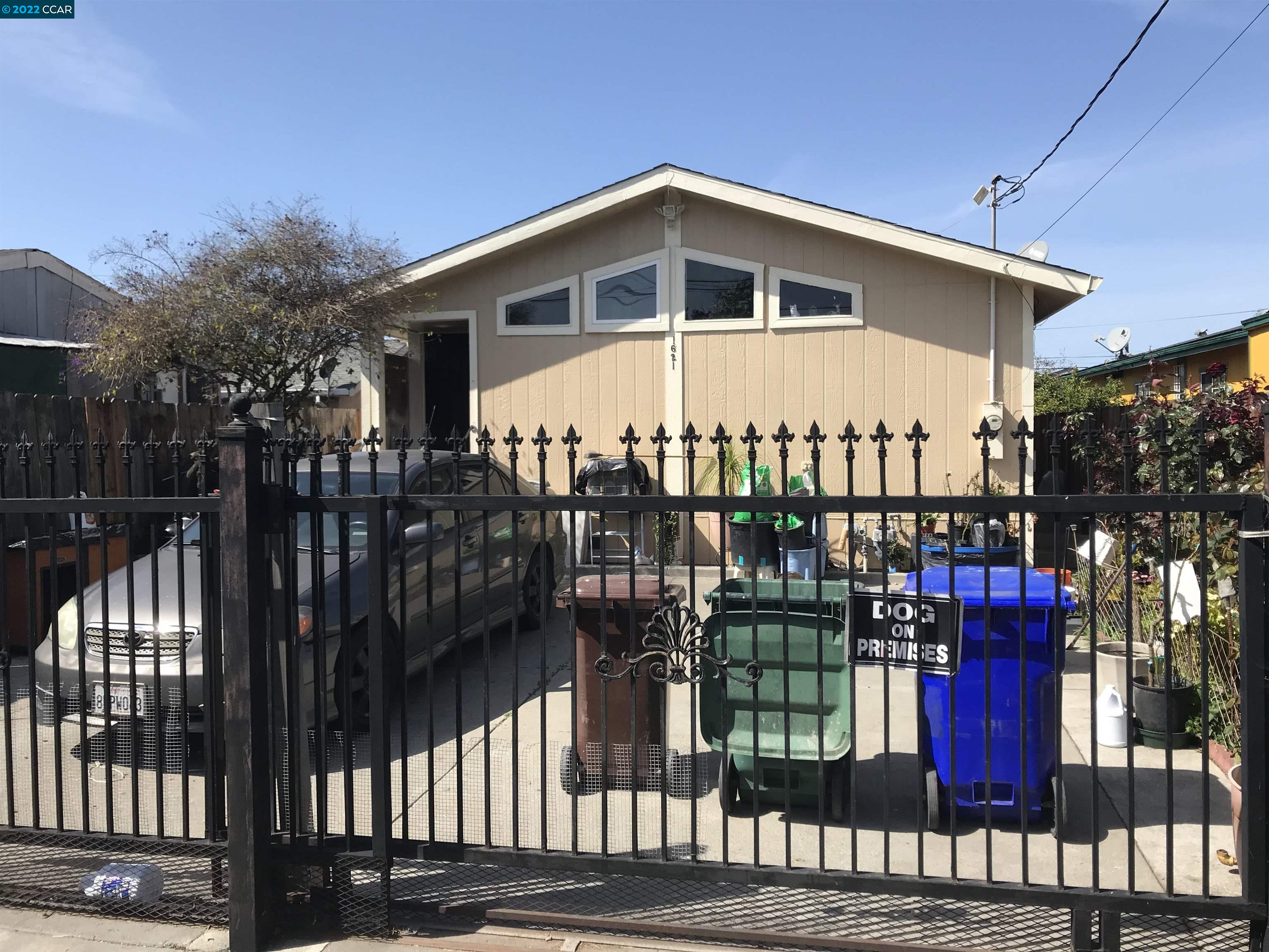 This 3 bedrooms 2 full bathrooms features fresh exterior paint, backyard storage, new roof, and wrought iron security gate. Conveniently located near schools, hospital, Richmond Bart & Ferry, public transit, shopping, and easy access to FWY 580.