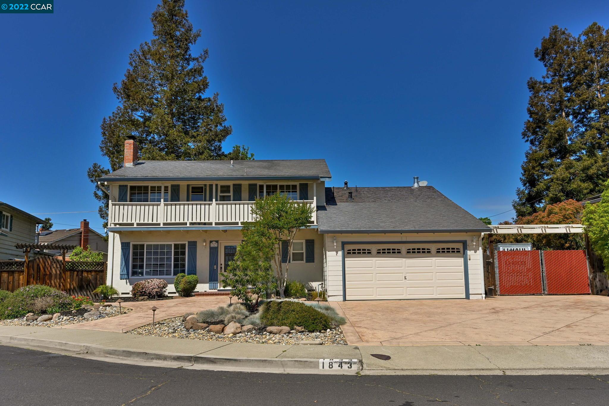 Detail Gallery Image 1 of 1 For 1843 Jackson Court, Concord,  CA 94521-1324 - 4 Beds | 2/1 Baths