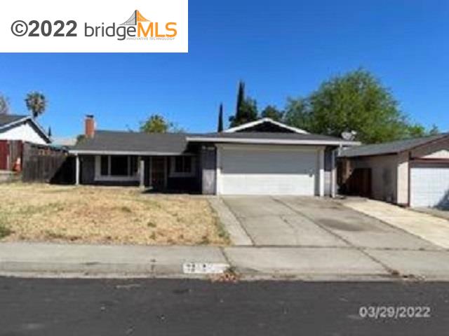 Great opportunity to own this single story home; three bedrooms, two baths 1120 sq. ft living space, fireplace in living room and eat-in kitchen  Needs repairs. renovation: sheetrock, floor coverings, interior paint, appliances etc.