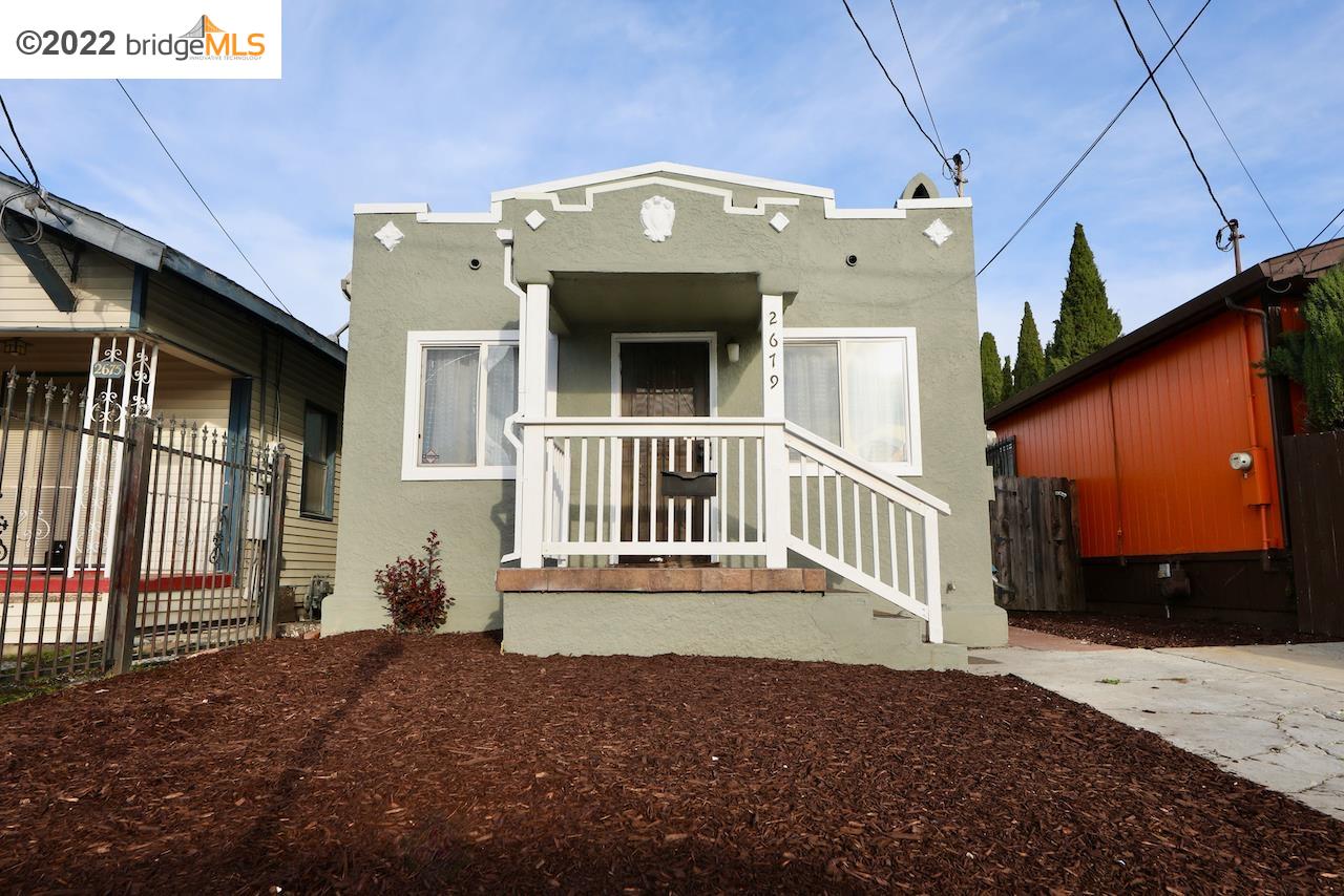 Completely remodelled 2 bedroom, 1 bath starter home in the heart of East Oakland. This home features new roof, new double pane windows, new flooring throughout, upgraded kitchen and bathroom. The home is close to public transportation, shopping and minutes away from both 580 & 880 freeways and BART. Sewer lateral has been completed by owner.