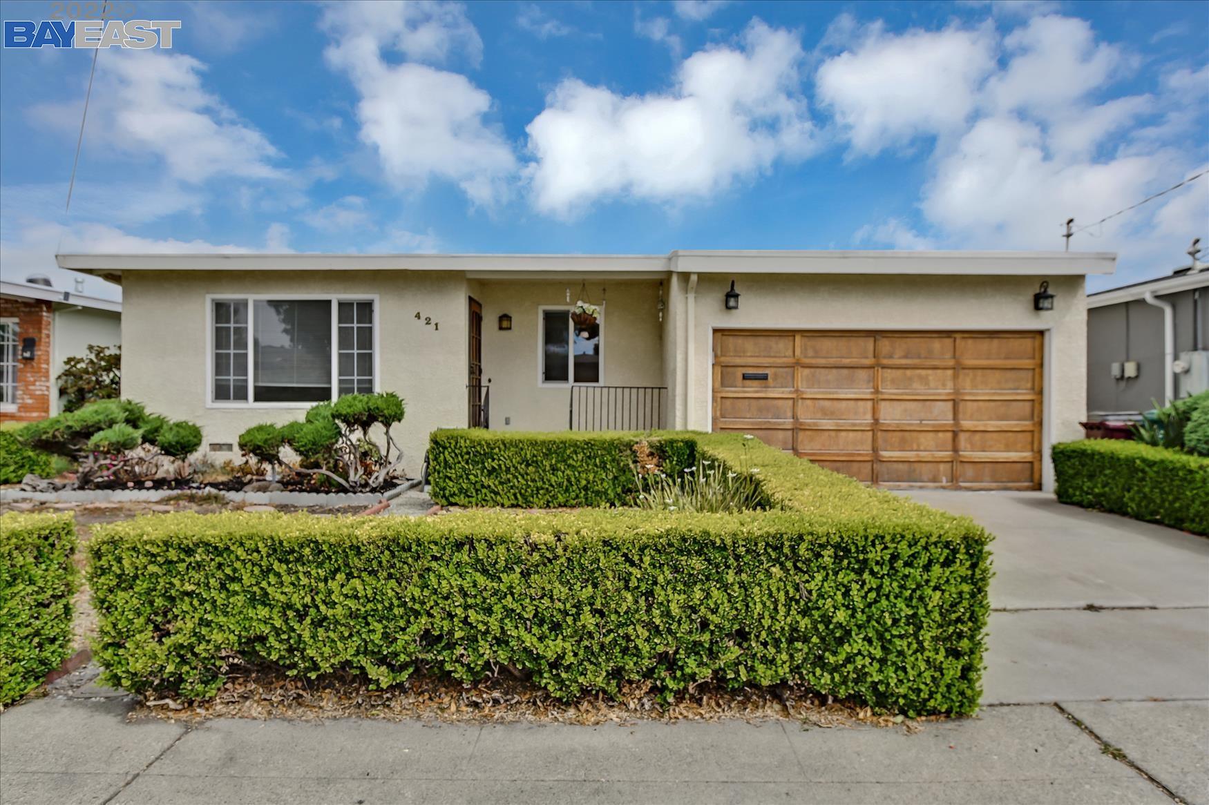 Detail Gallery Image 1 of 1 For 421 Oxford St, Hayward,  CA 94541 - 3 Beds | 1/1 Baths