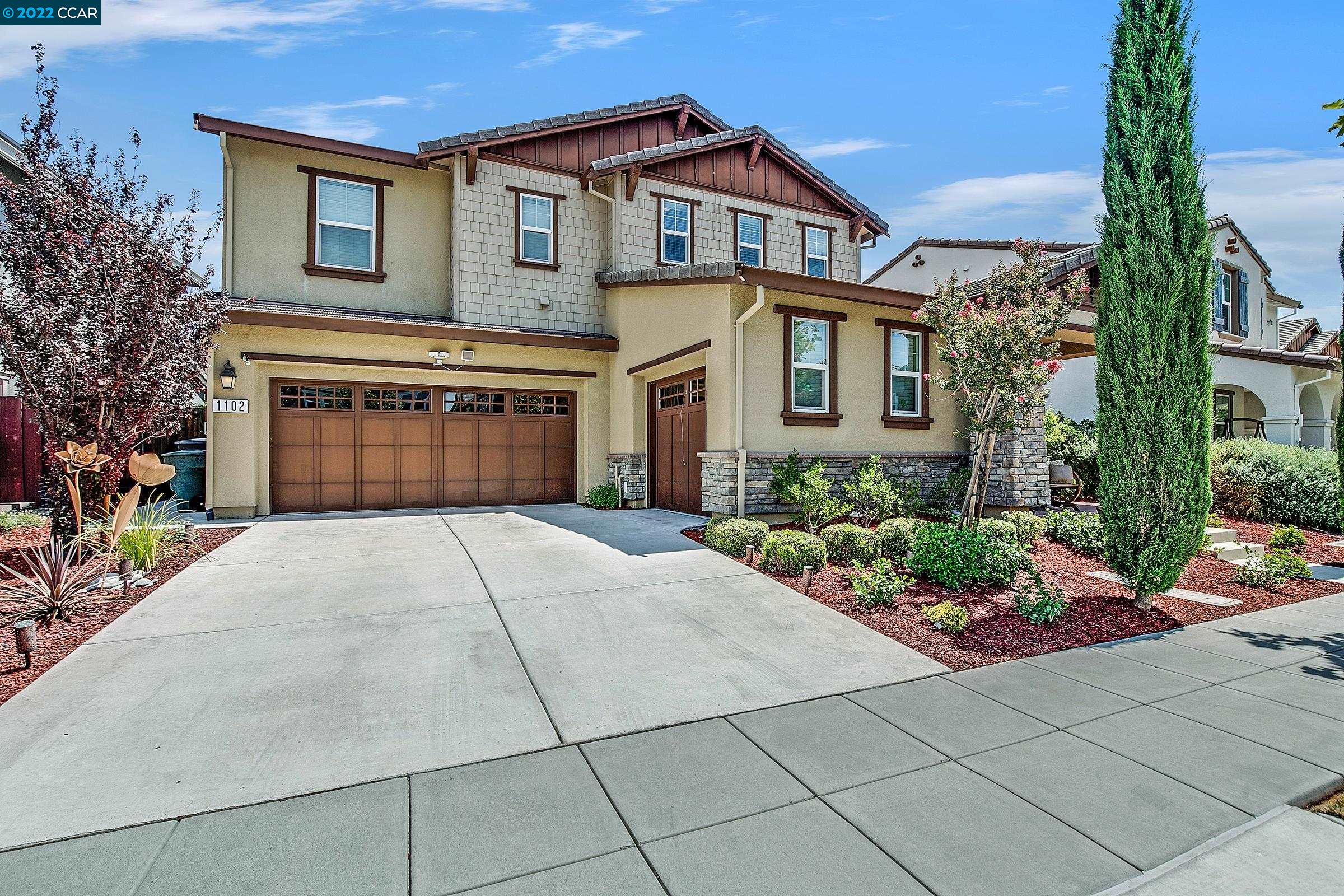 Detail Gallery Image 1 of 1 For 1102 S Vecindad St, Mountain House,  CA 95391 - 4 Beds | 3/1 Baths