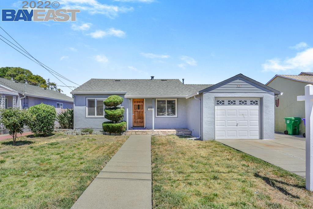 Detail Gallery Image 1 of 1 For 537 Rutgers St, San Lorenzo,  CA 94580 - 3 Beds | 2 Baths