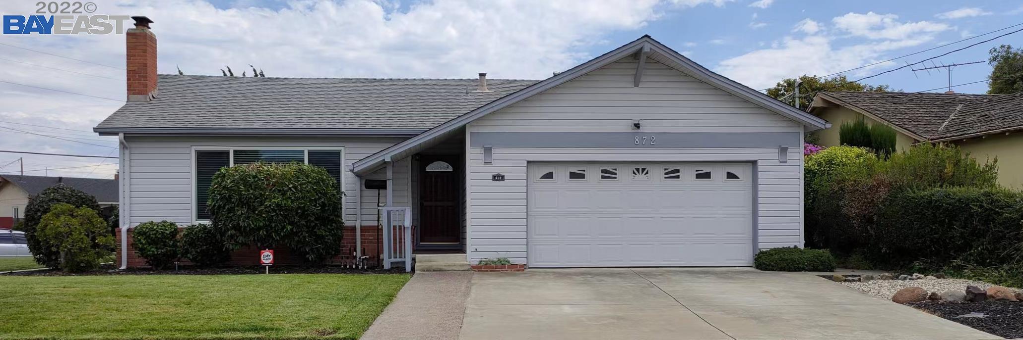 Detail Gallery Image 1 of 1 For 872 via Bregani, San Lorenzo,  CA 94580 - 3 Beds | 2 Baths