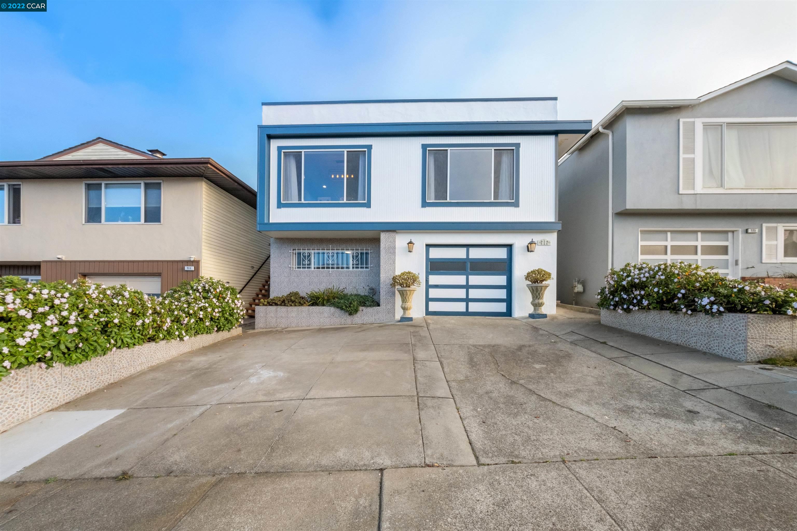 Detail Gallery Image 1 of 1 For 717 Clarinada Ave, Daly City,  CA 94015 - 4 Beds | 2 Baths