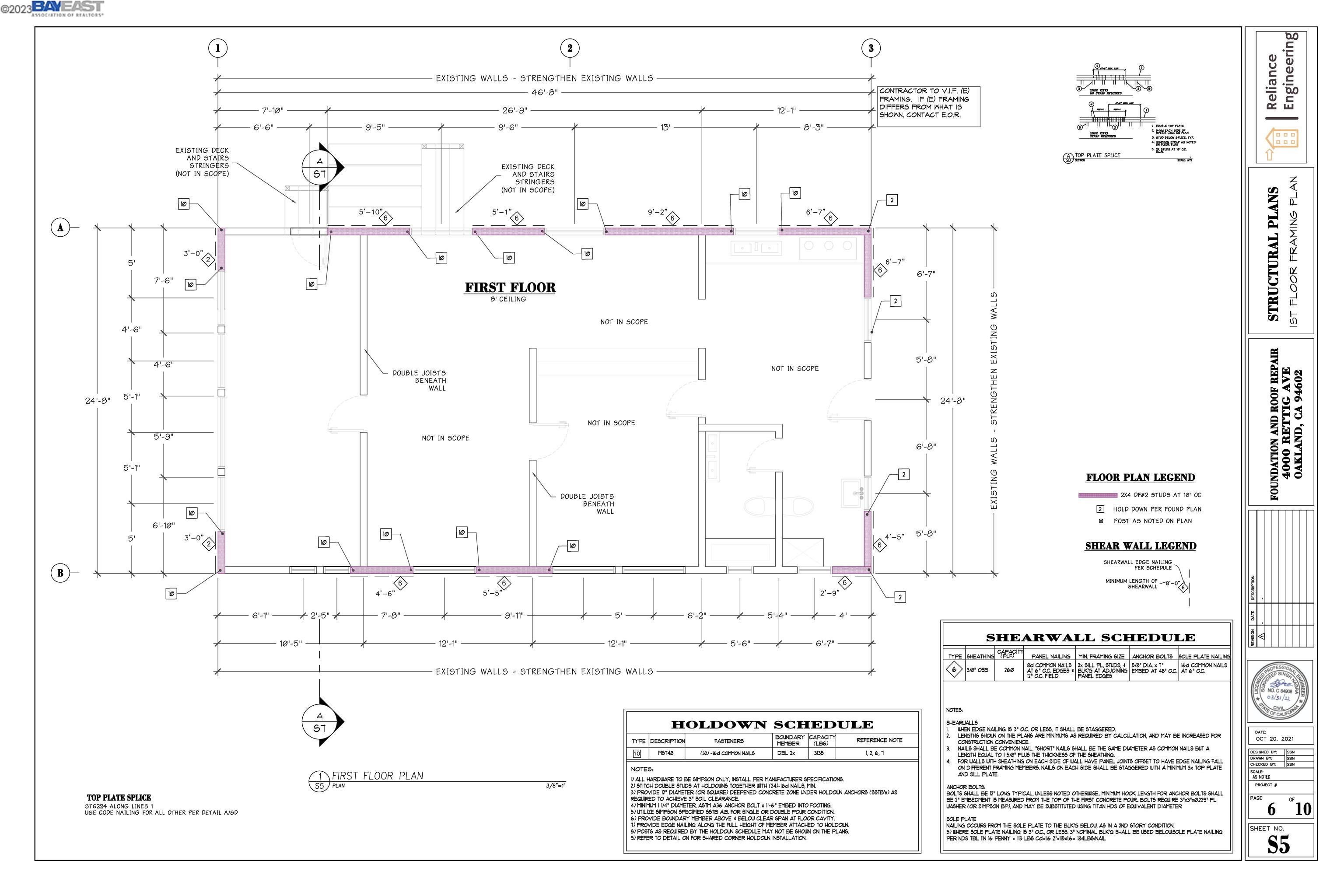 Detail Gallery Image 25 of 26 For 4000 Rettig Avenue, Oakland,  CA 94602 - 3 Beds | 2 Baths