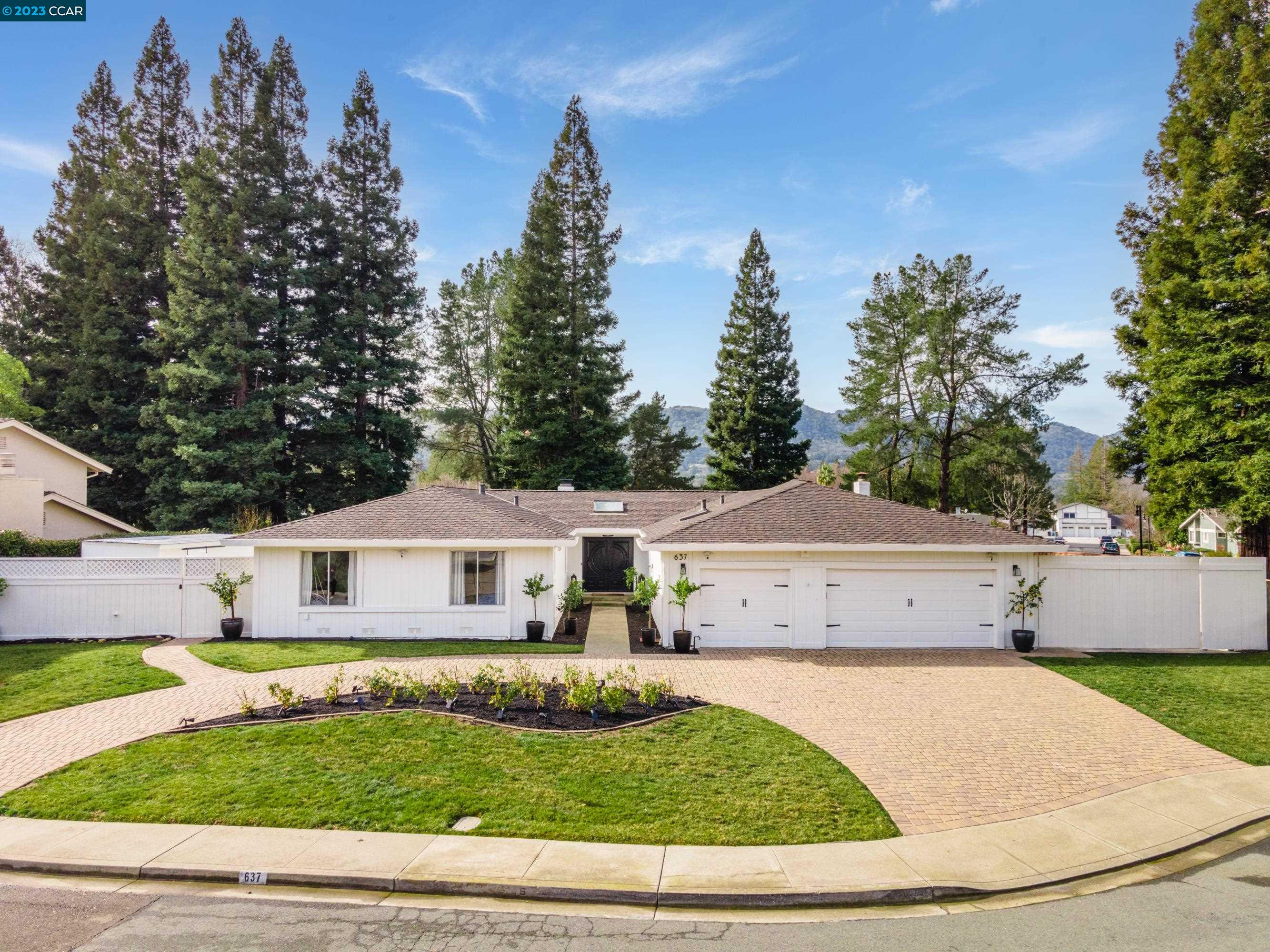Detail Gallery Image 1 of 1 For 637 Mia Ct, Danville,  CA 94526 - 4 Beds | 2/1 Baths