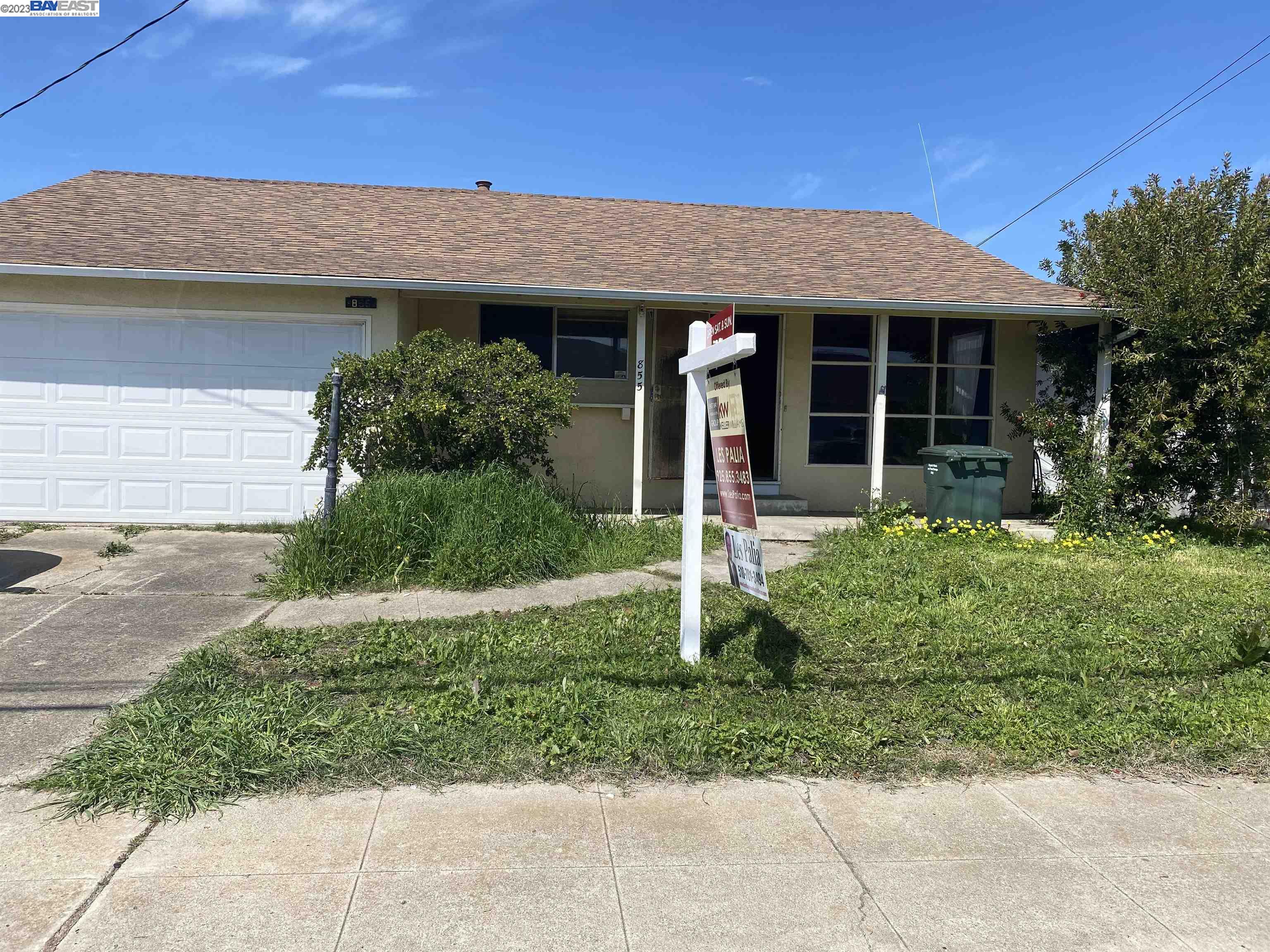 Detail Gallery Image 1 of 1 For 855 Arguello Dr, San Leandro,  CA 94578 - 3 Beds | 1 Baths