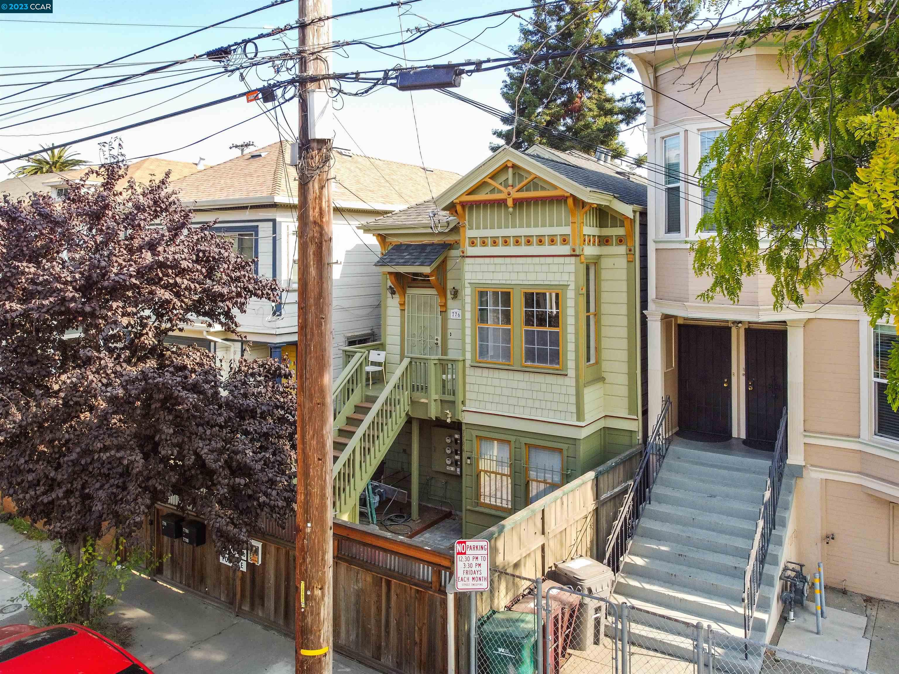 CASH FLOW PRODUCING INCOME PROPERTY! UNIT 776 - 5 BEDROOM 2 BATH ROOM PROPERTY. UNIT 778B - 1 BEDROOM 1 BATHROOM UNIT. UNIT 778A - 2 BEDROOM 1 BATHROOM UNIT. 778 20th Street is nestled in the vibrant heart of West Oakland. This charming Victorian residence stands as a single family home with two accessory dwelling units. Meticulously revitalized, this property embodies tranquility and contemporary living at its finest, adorned with tasteful designer details at every turn. Located in a prime location, mere minutes away from the highway, BART, and the array of shops and restaurants in downtown Oakland, this property encapsulates the essence of desirable West Coast living, coupled with an enticing investment potential. www.77820thstreet.com