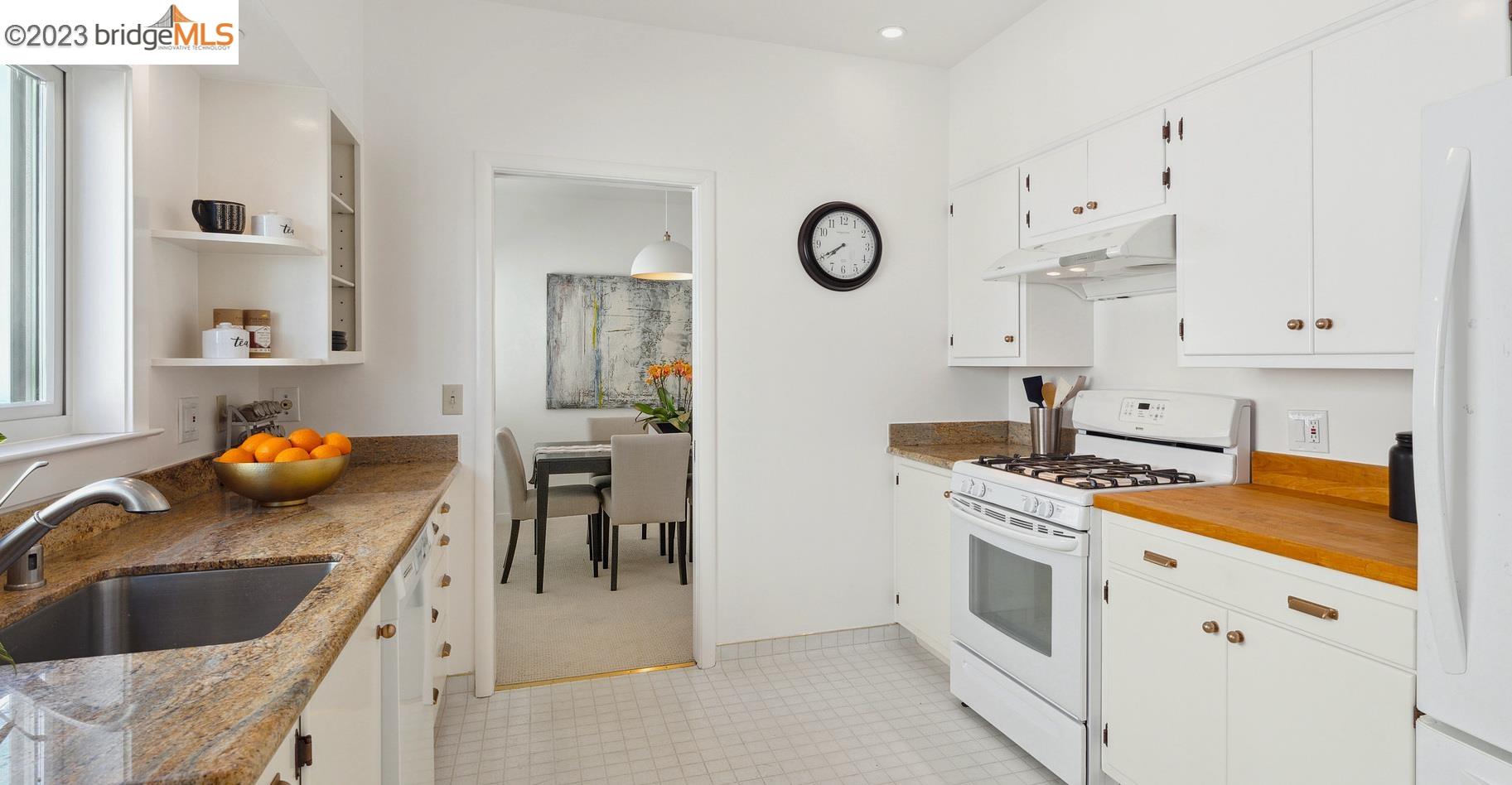 Soak up the charm of this sunny & bright, level-In home with 2 extra-large bedrooms in the Berkeley's Gourmet dining district. Set away from the street in an elevator building with on-site laundry room. New carpets, and freshly painted throughout.  Separate tub and shower stall. One of 11 units in a well-run cooperative, updated with dual-paned windows and exterior paint in 2021, offering community living with no common walls. - Downsizing ?.... You'll find built-ins next to the fireplace, cabinets galore in kitchen and 5 closets throughout the unit plus, your own extra storage unit in parking area. Easy elevator access, carport parking, Peaceful garden courtyard and all the nearby amenities of this convenient North Berkeley neighborhood. Close to Peet's Coffee, Safeway, CVS pharmacy, Andronico's, Saul's Deli, The Cheese Board and Chez Panisse. Strong community vibe with extensive access to Bay area public transportation.
