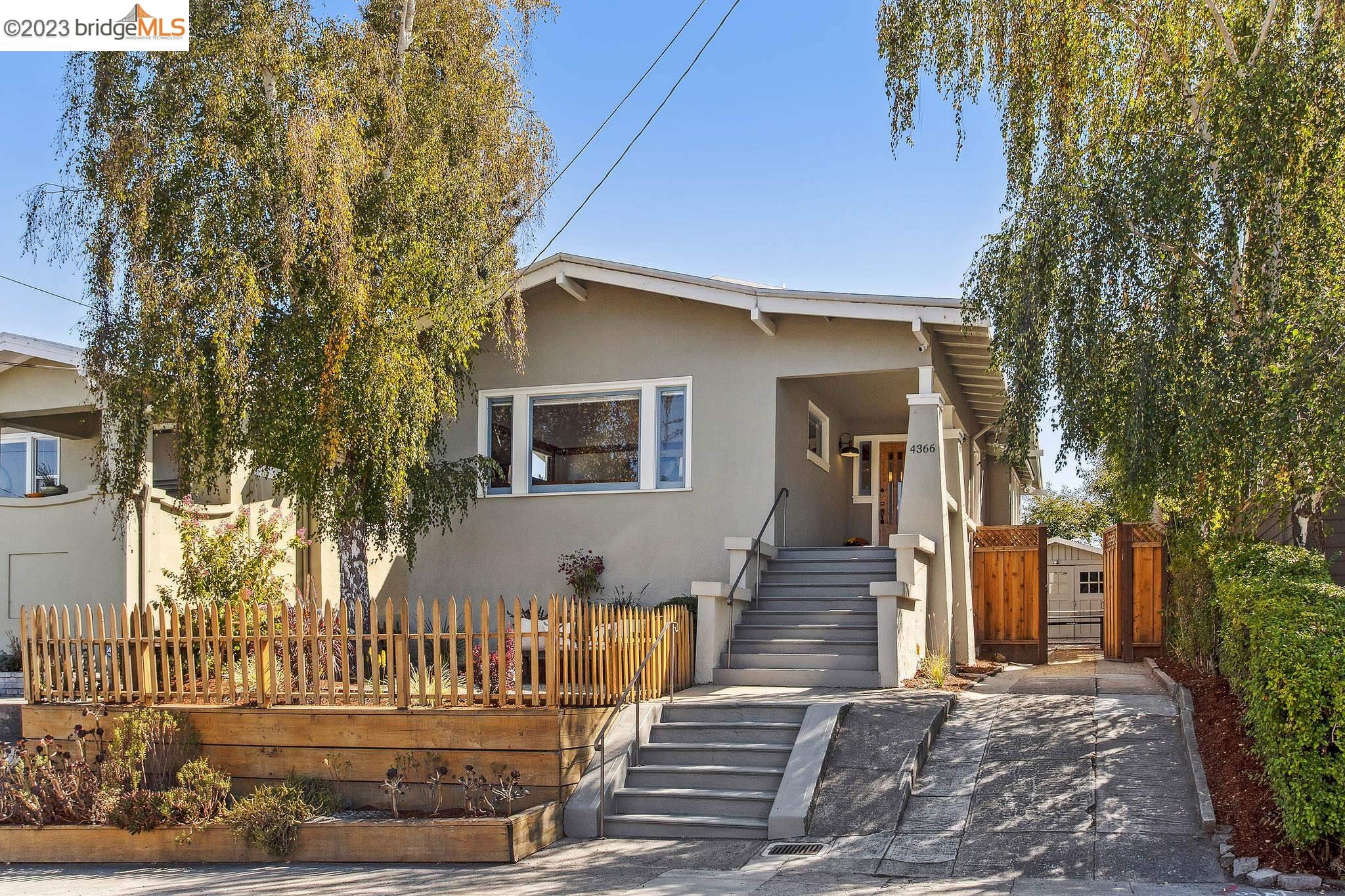 4366 Edgewood Ave, Oakland, CA 94602 SOLD LISTING MLS 41040506