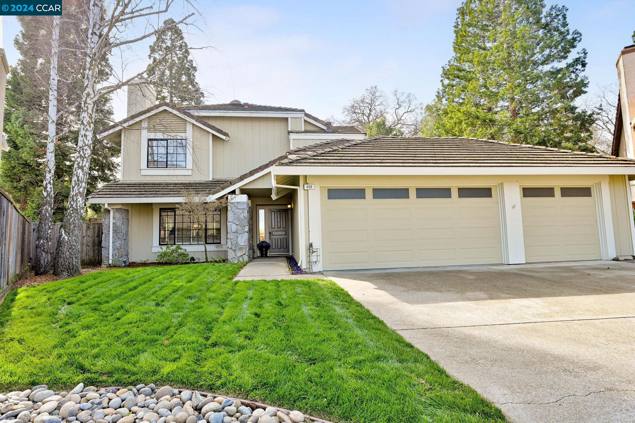 Detail Gallery Image 1 of 1 For 408 Timberline Ct, Pleasant Hill,  CA 94523 - 3 Beds | 2/1 Baths