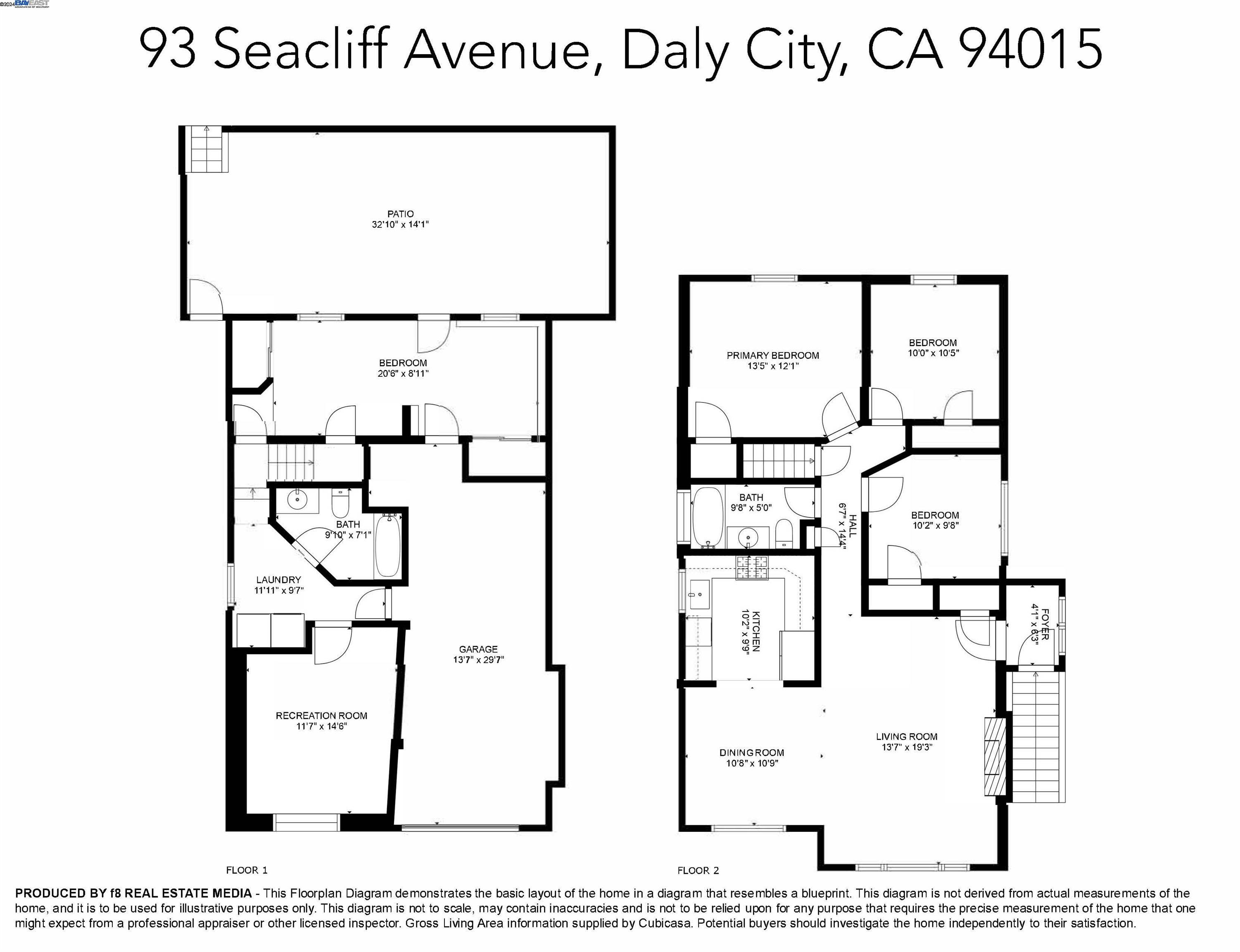 Detail Gallery Image 35 of 40 For 93 Seacliff Ave, Daly City,  CA 94015 - 4 Beds | 2 Baths