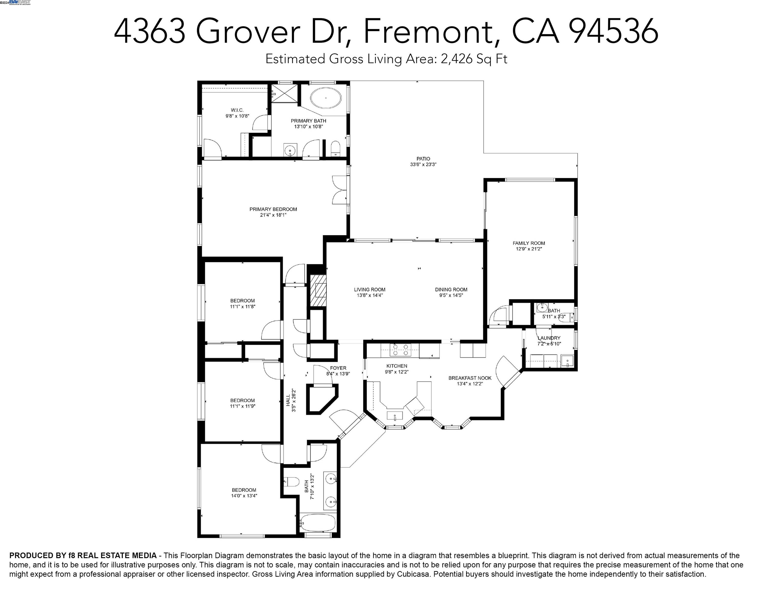 Detail Gallery Image 55 of 55 For 4363 Grover Dr, Fremont,  CA 94536 - 4 Beds | 2/1 Baths