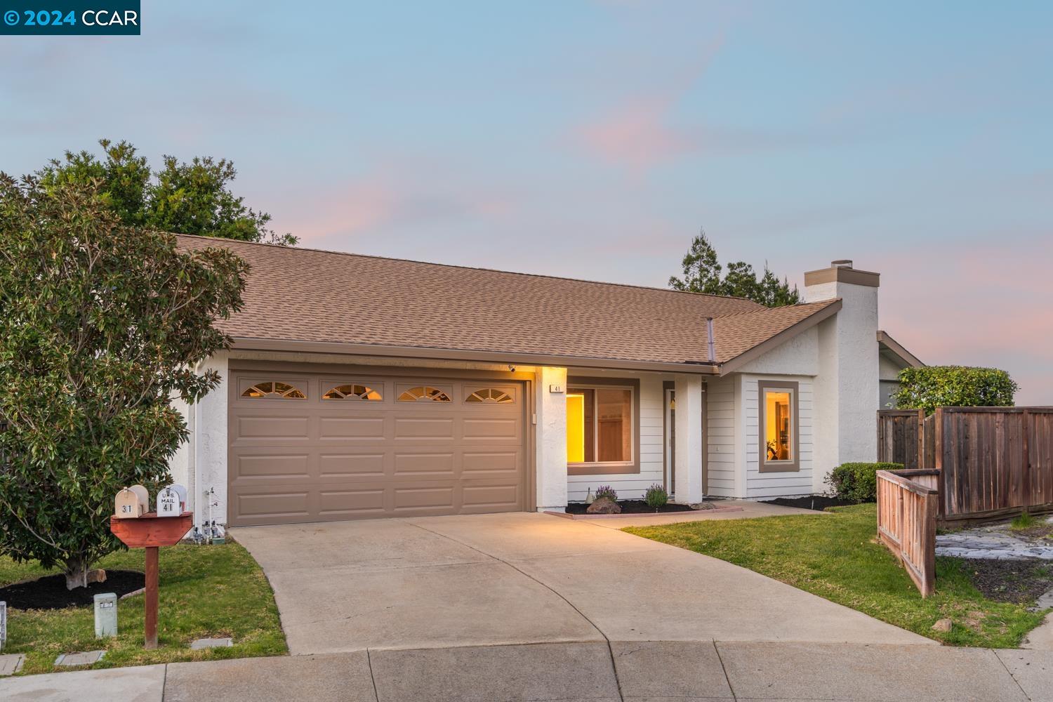 Detail Gallery Image 1 of 1 For 41 Brodia Ct, Martinez,  CA 94553 - 3 Beds | 2 Baths