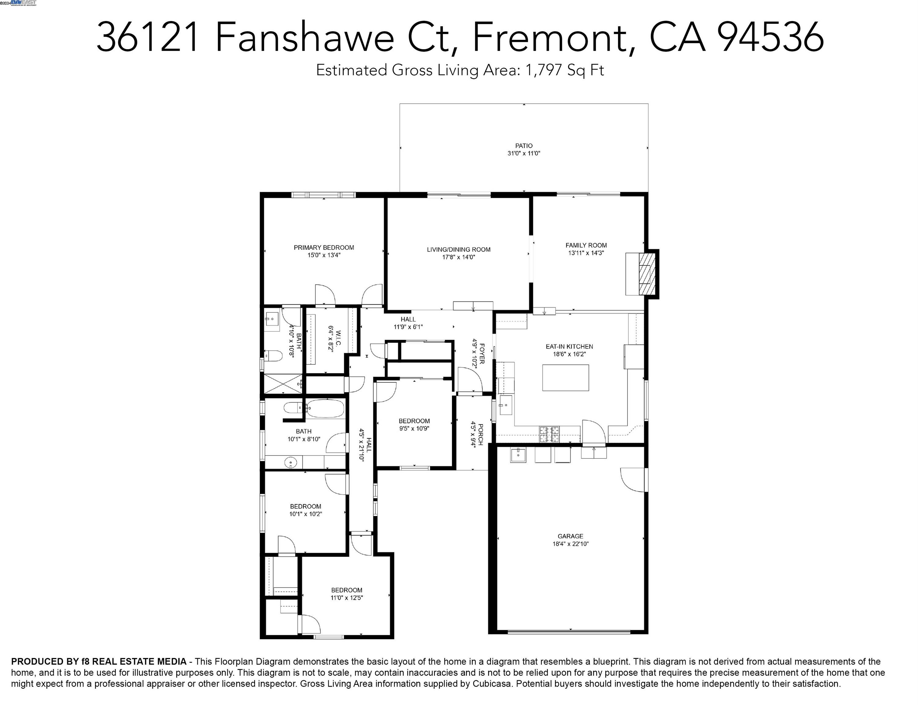 Detail Gallery Image 30 of 39 For 36121 Fanshawe Ct, Fremont,  CA 94536 - 4 Beds | 2 Baths