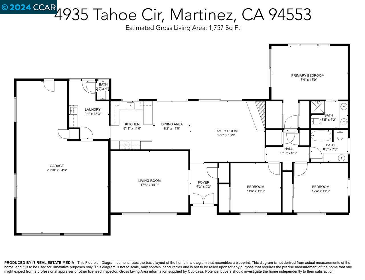 Detail Gallery Image 49 of 49 For 4935 Tahoe Cir, Martinez,  CA 94553 - 3 Beds | 2/1 Baths