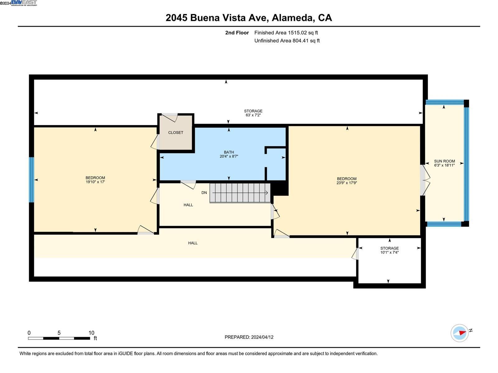Detail Gallery Image 55 of 60 For 2045 Buena Vista Ave, Alameda,  CA 94501 - 5 Beds | 4/1 Baths