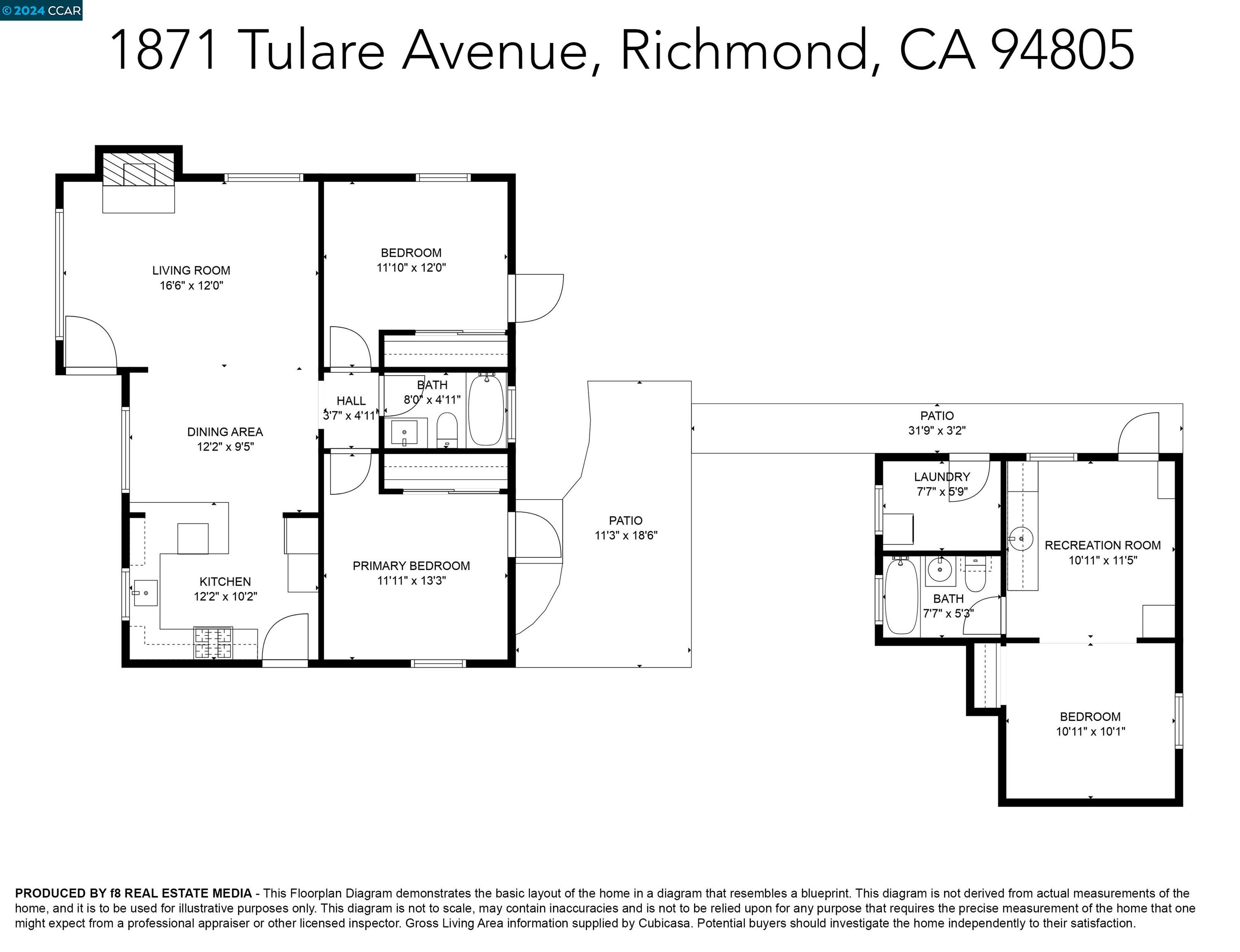 Detail Gallery Image 47 of 47 For 1871 Tulare Ave, Richmond,  CA 94805 - 3 Beds | 2 Baths