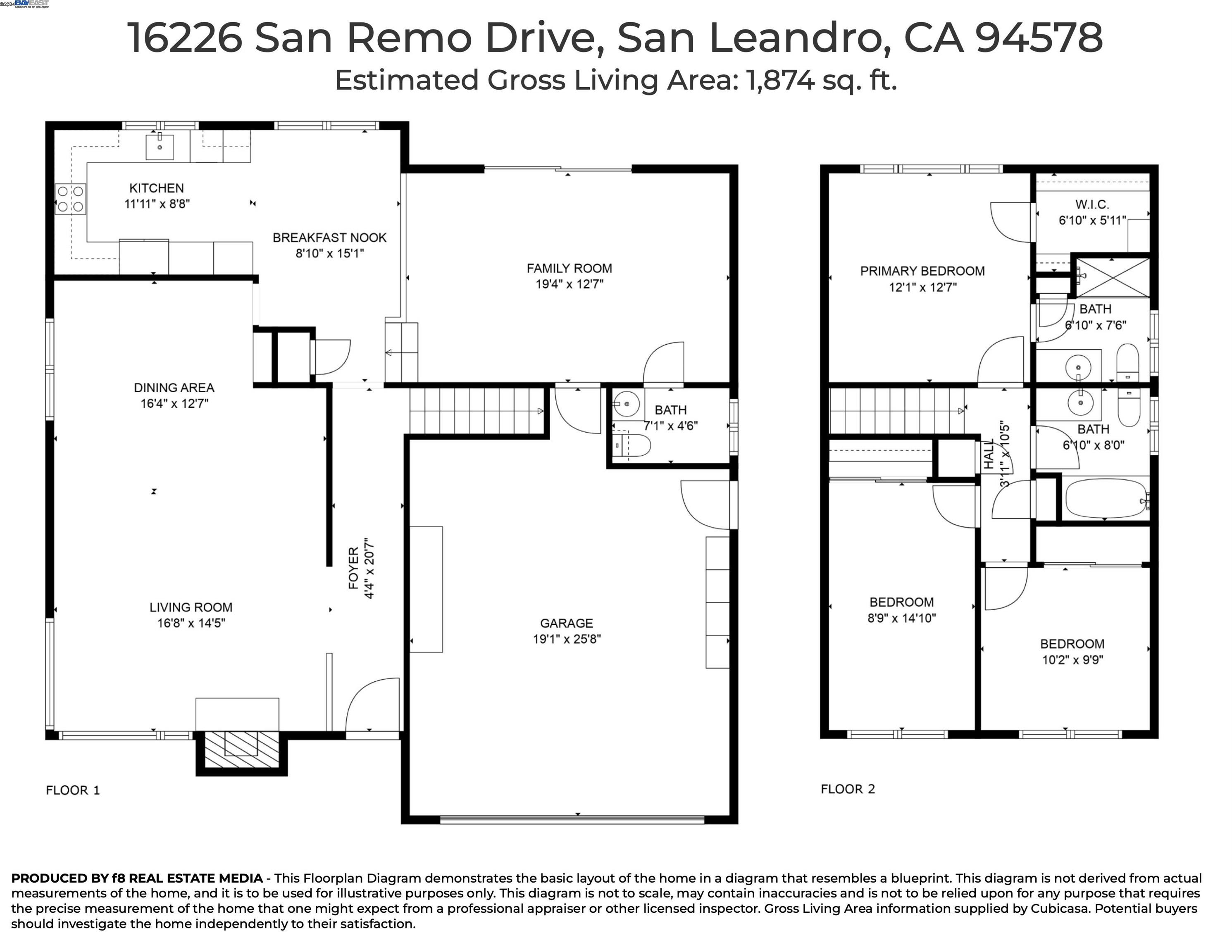 Detail Gallery Image 58 of 58 For 16226 San Remo Dr, San Leandro,  CA 94578 - 3 Beds | 2/1 Baths