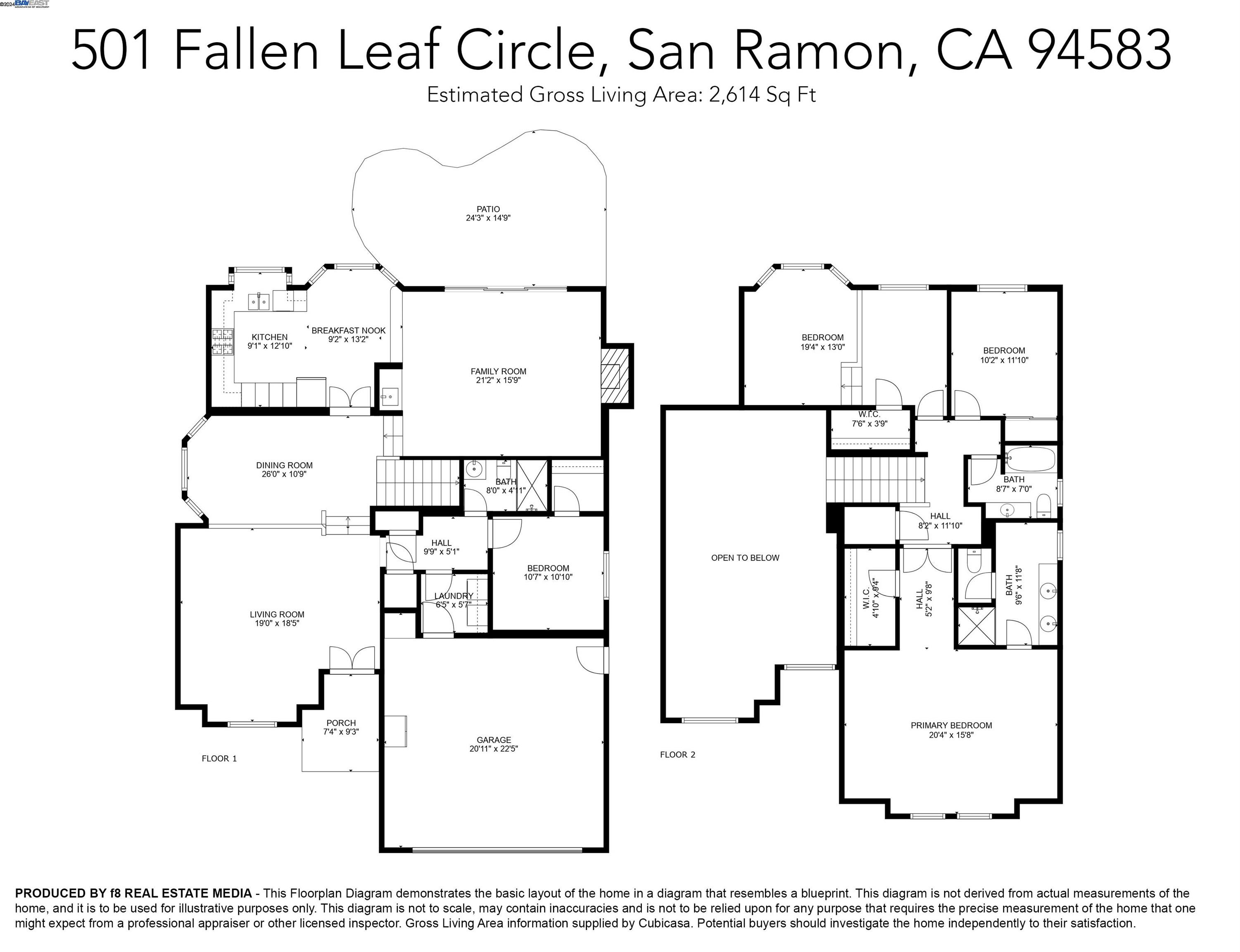 Detail Gallery Image 53 of 53 For 501 Fallen Leaf Cir, San Ramon,  CA 94583 - 4 Beds | 3 Baths