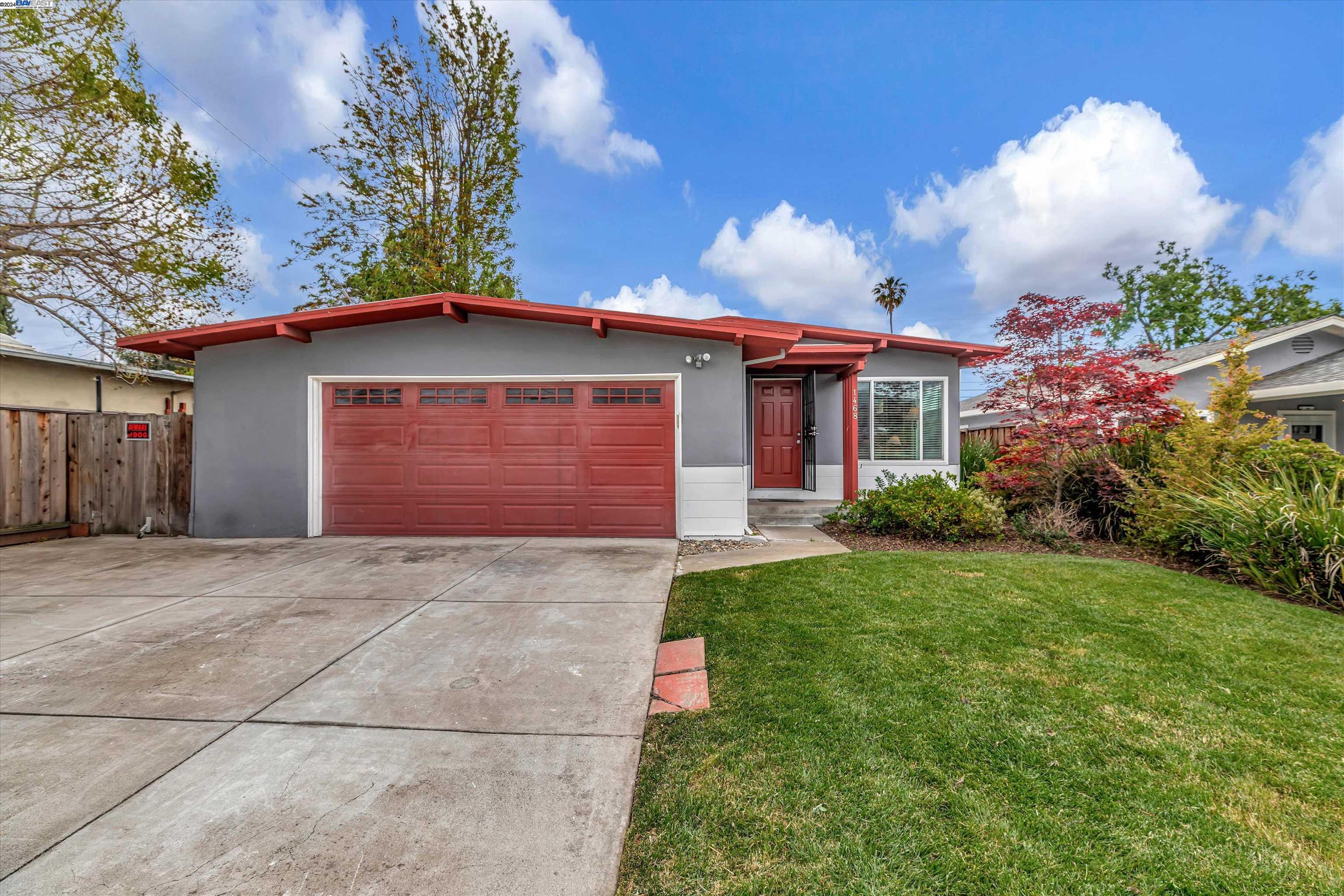 Detail Gallery Image 1 of 1 For 1468 Canton Dr, Milpitas,  CA 95035 - 3 Beds | 2 Baths